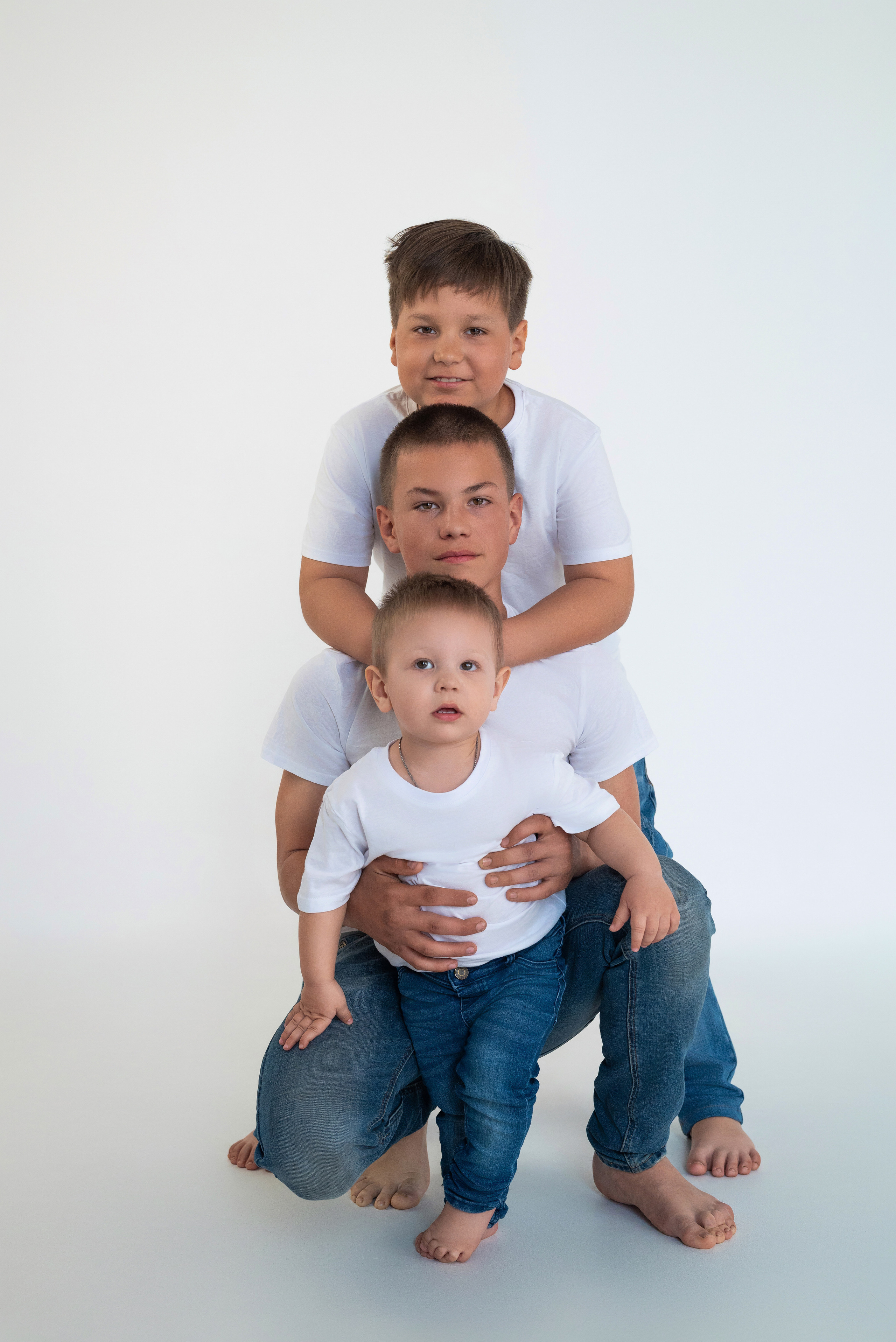 Трое братьев. Фотограф в городе Салават