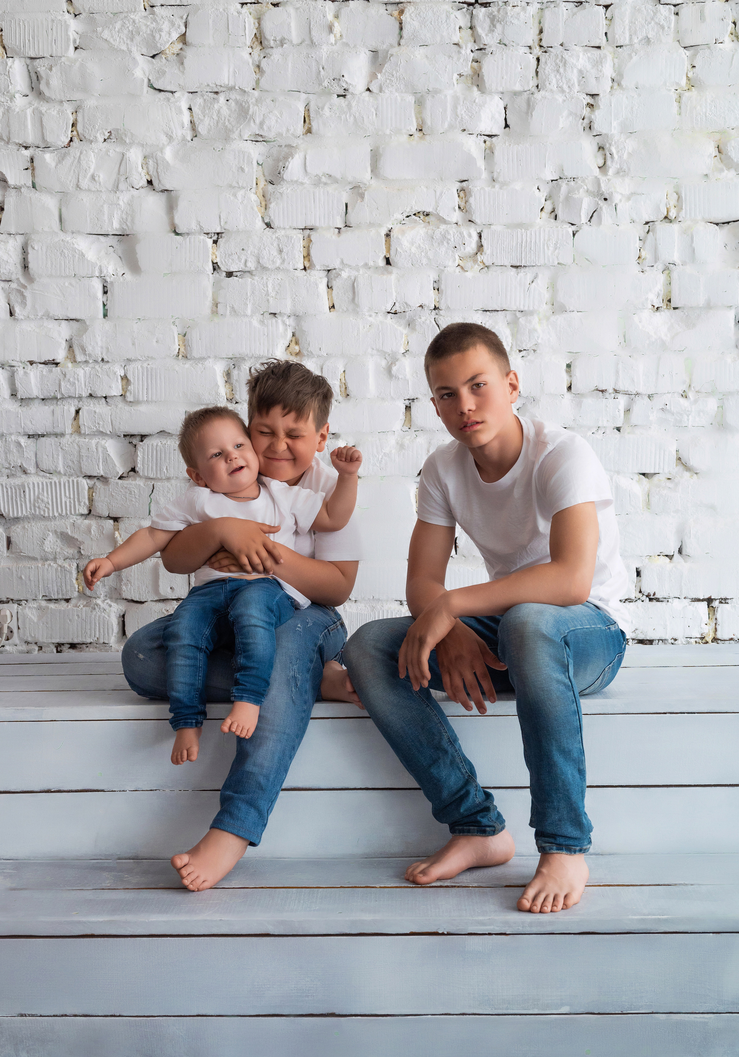 Трое братьев. Фотограф в городе Салават