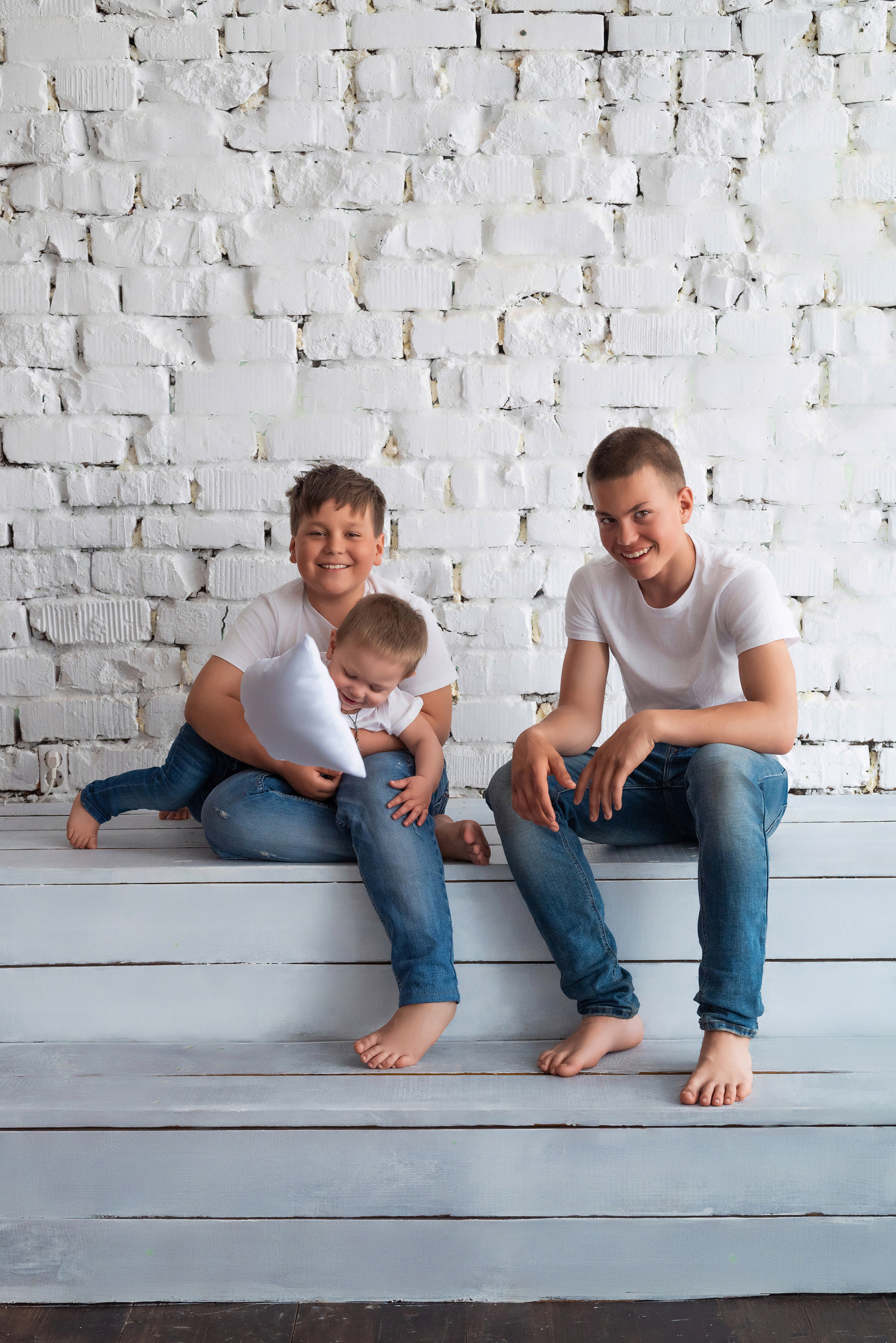 Трое братьев. Фотограф в городе Салават