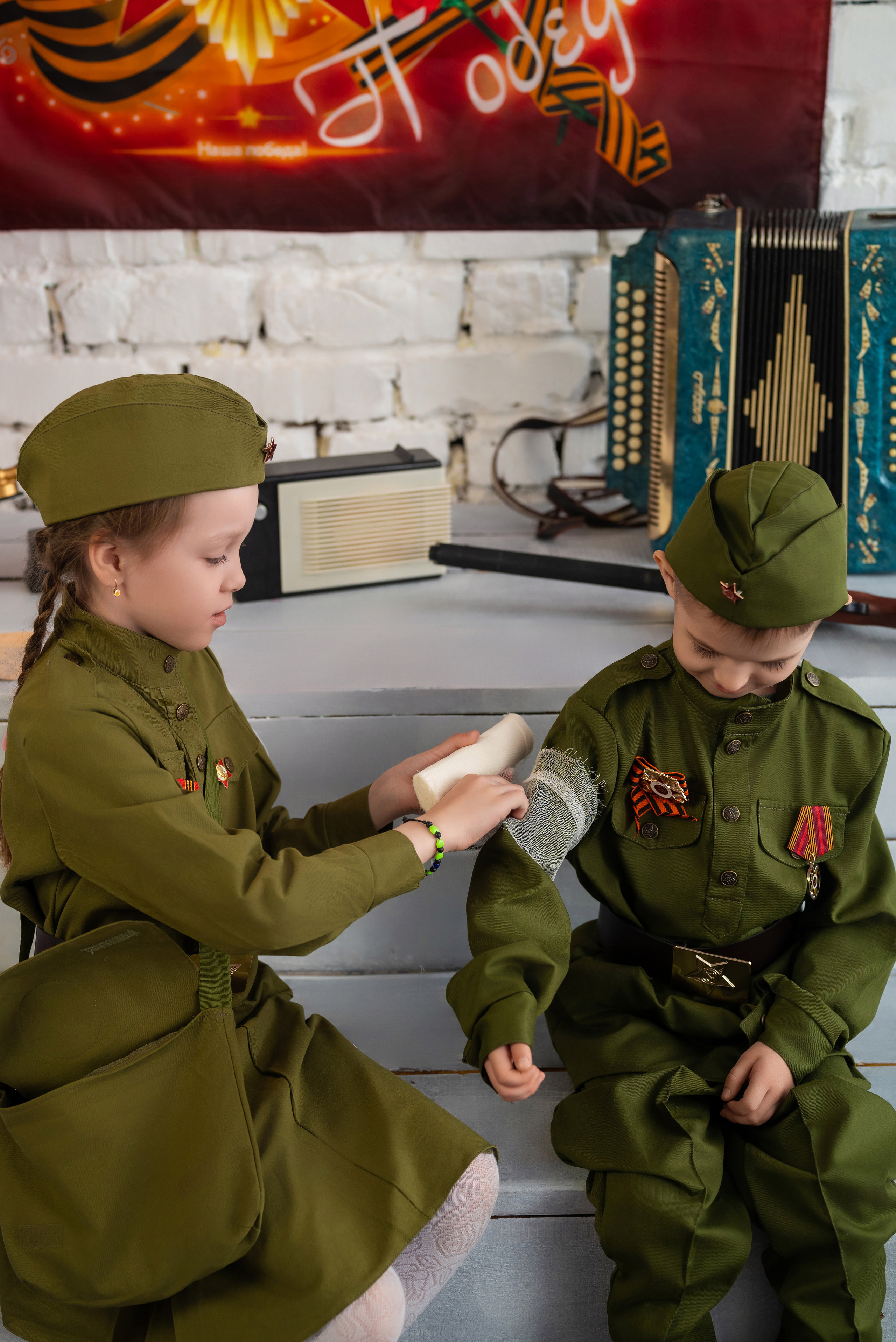 Военный фотопроект *День победы*. Фотограф в городе Салават
