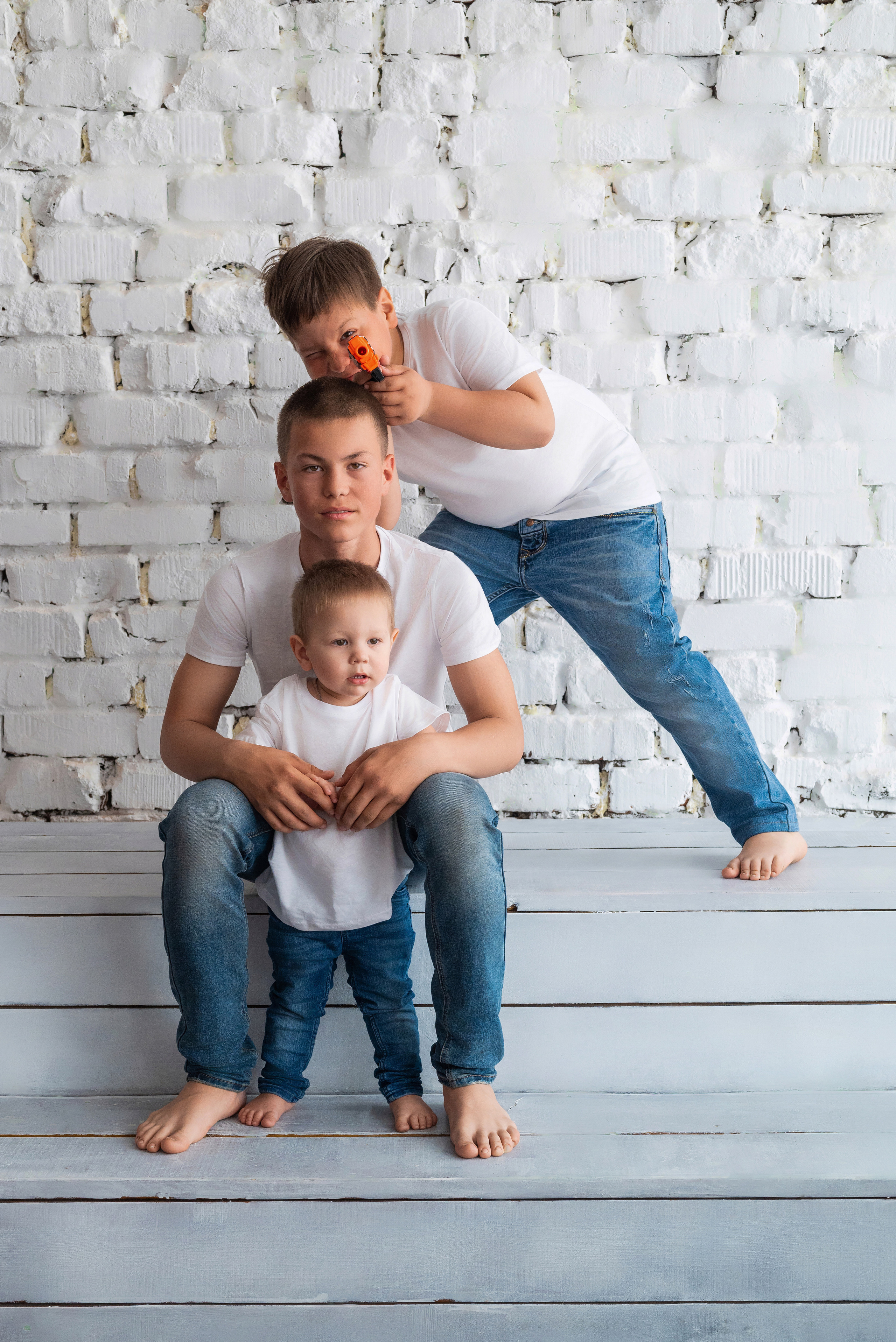 Трое братьев. Фотограф в городе Салават