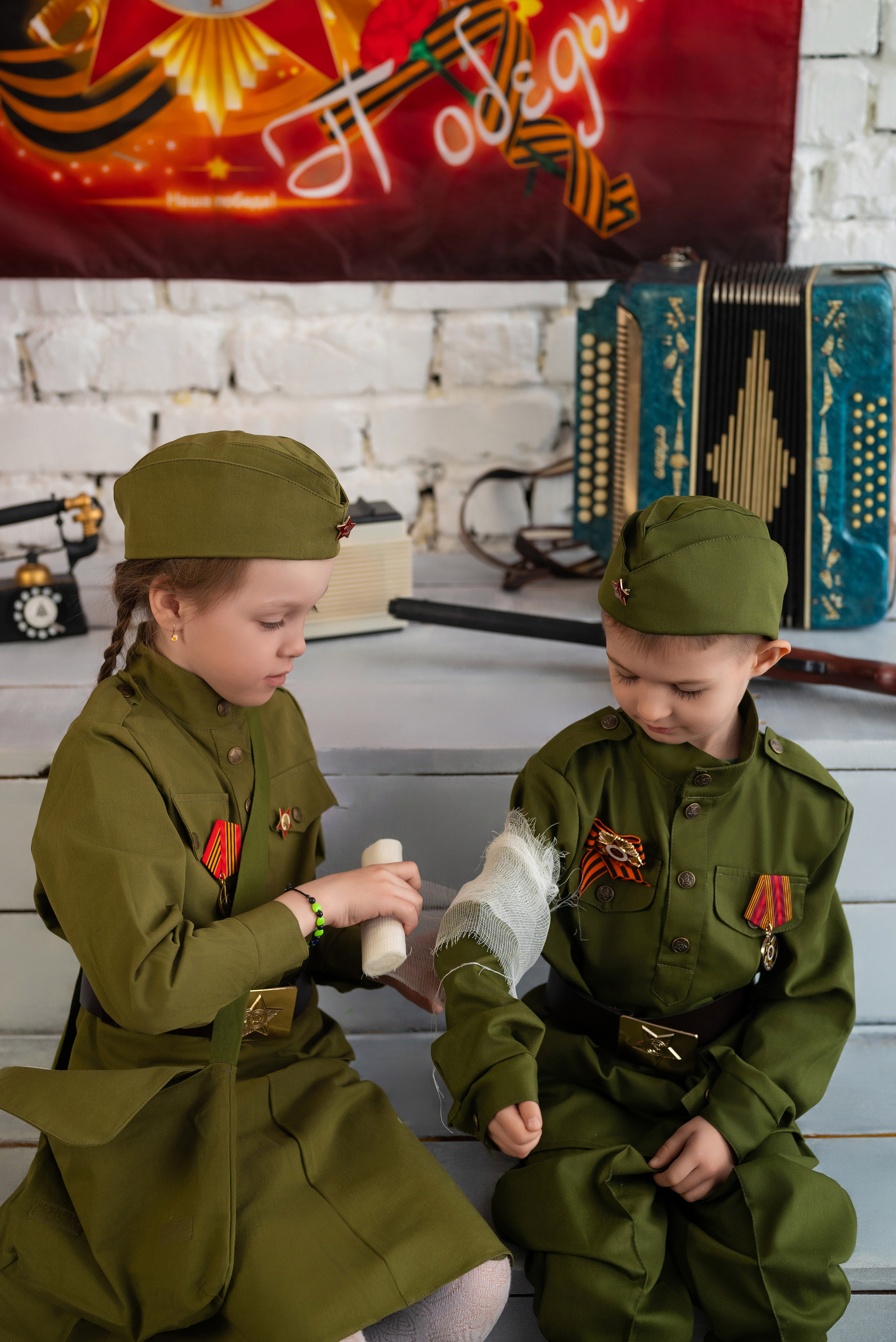 Военный фотопроект *День победы*. Фотограф в городе Салават
