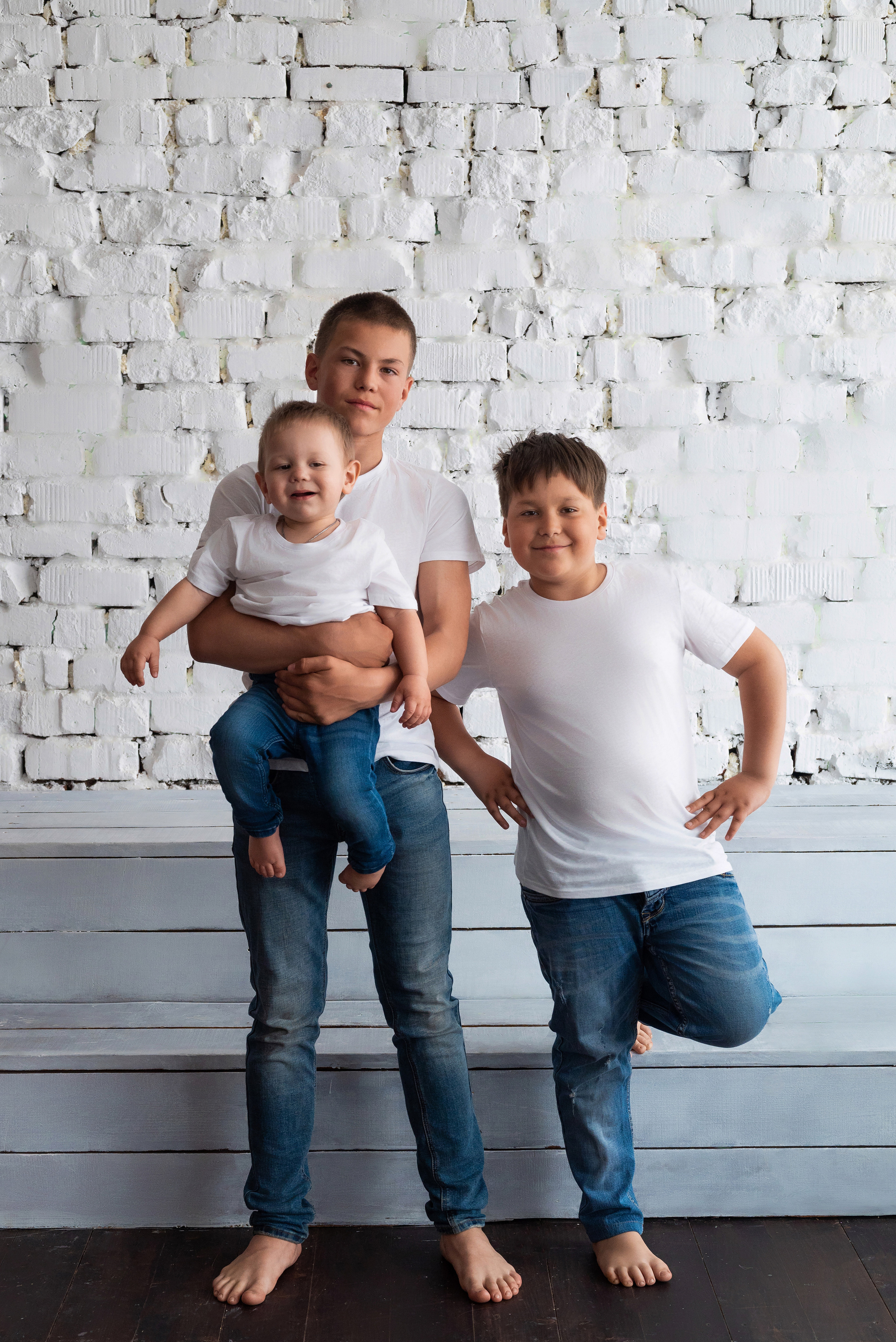 Трое братьев. Фотограф в городе Салават