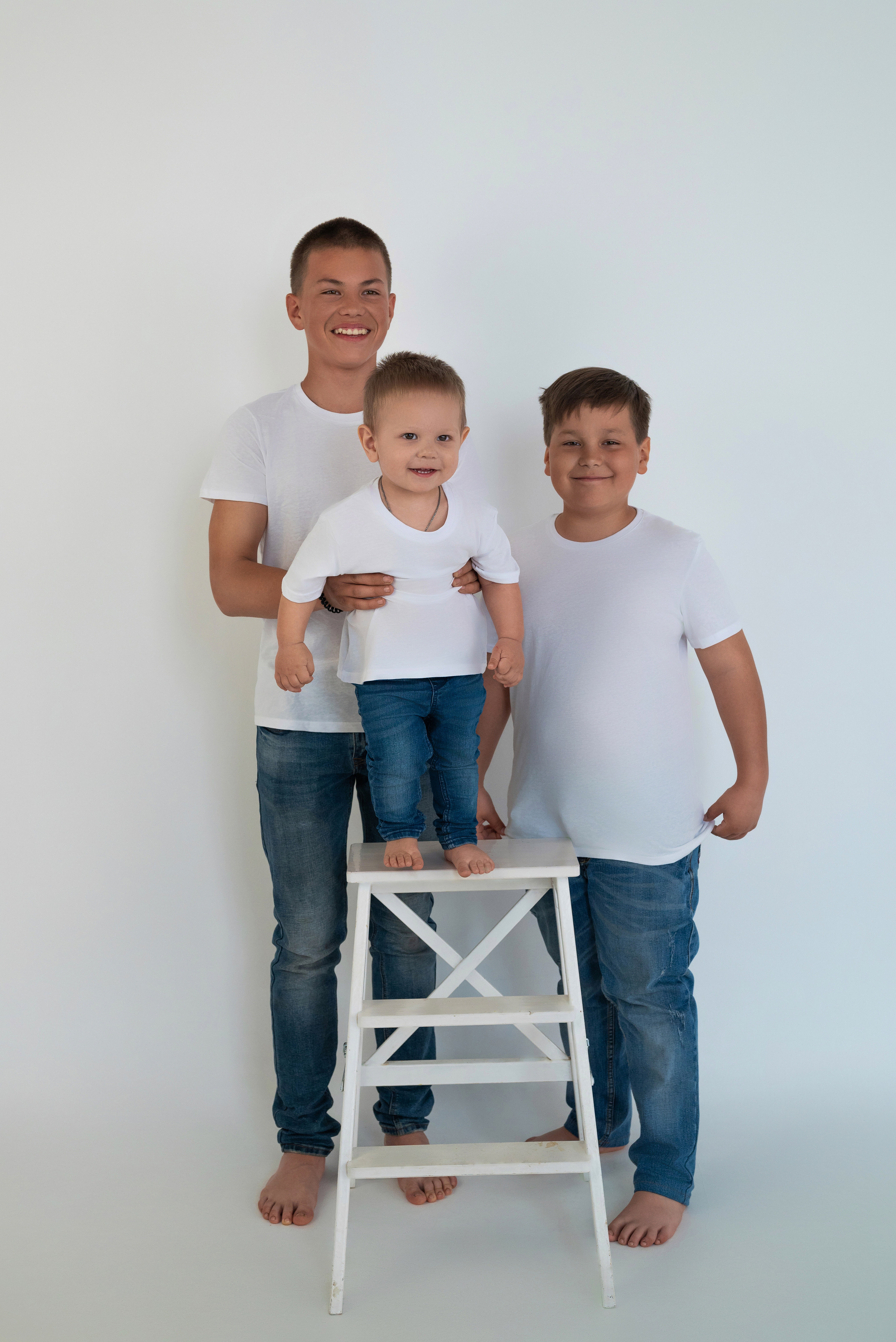 Трое братьев. Фотограф в городе Салават