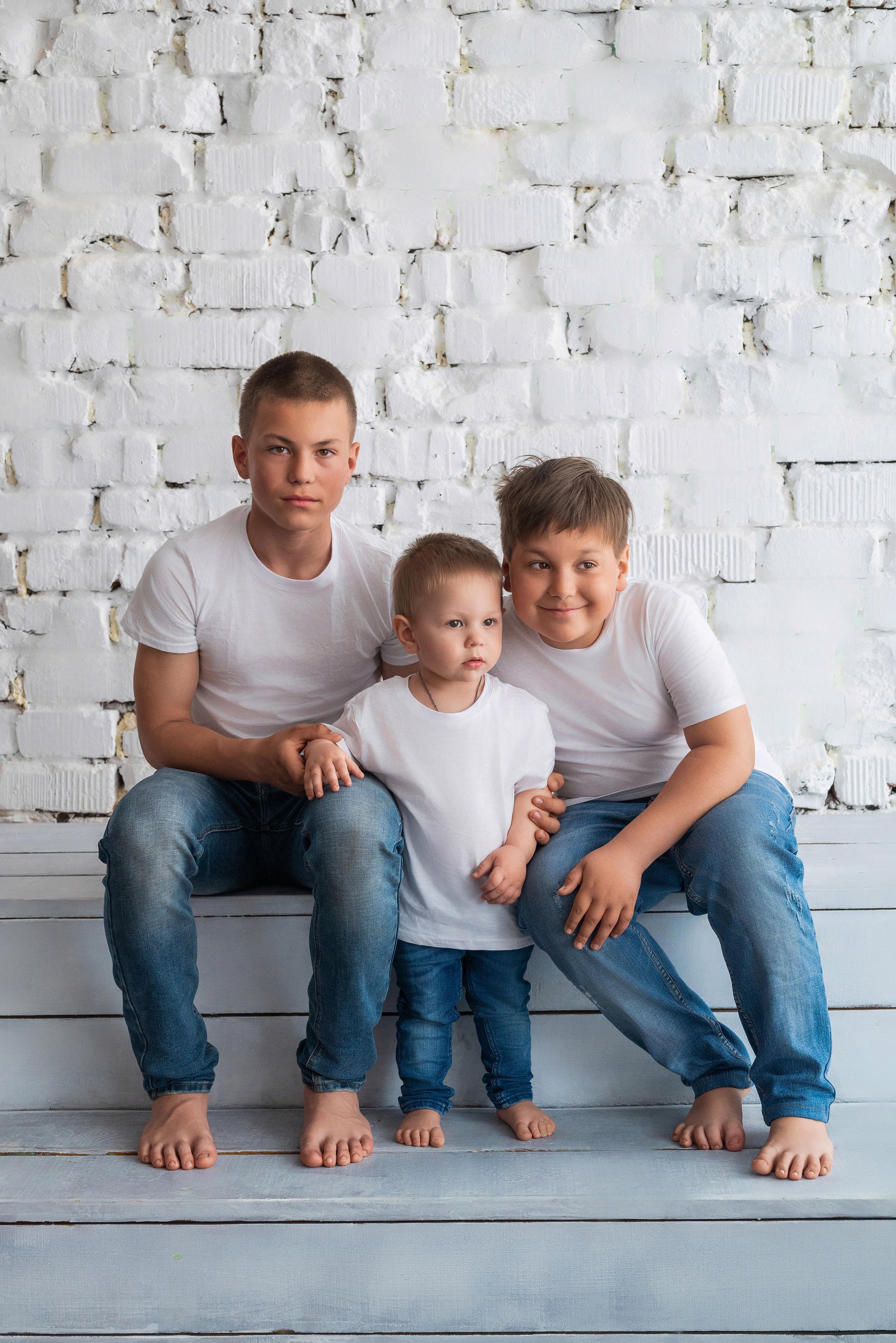 Трое братьев. Фотограф в городе Салават