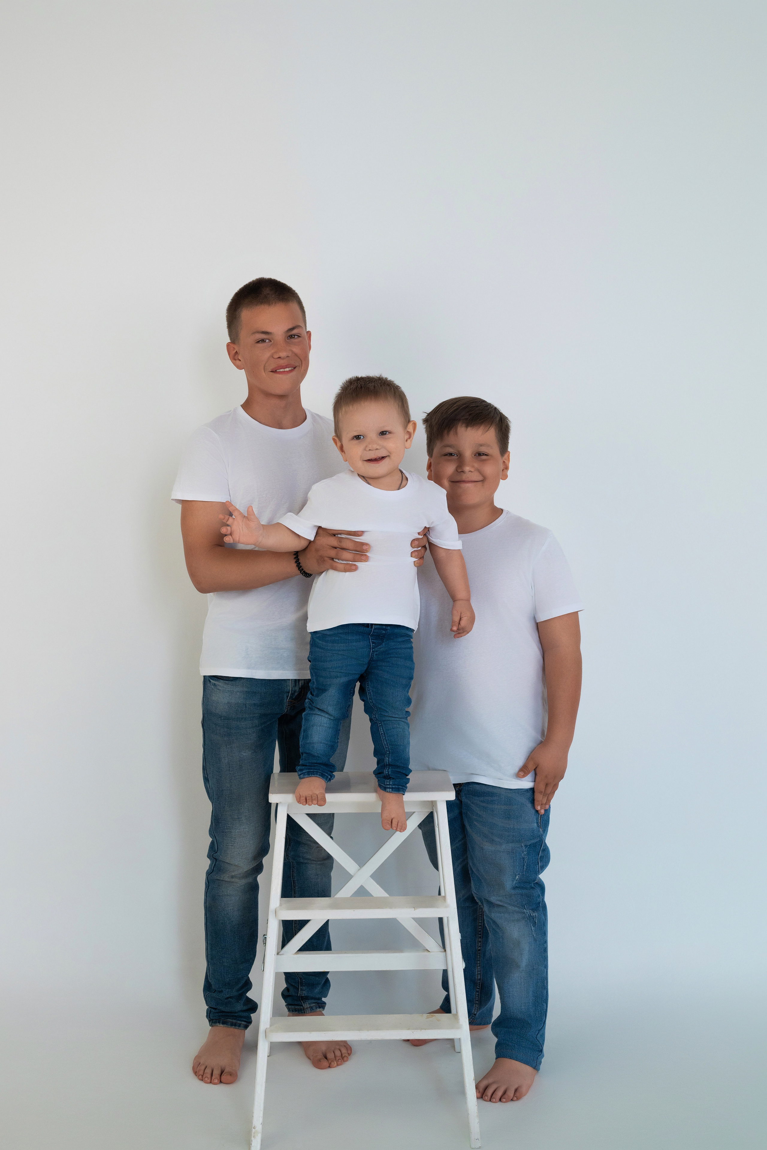 Трое братьев. Фотограф в городе Салават