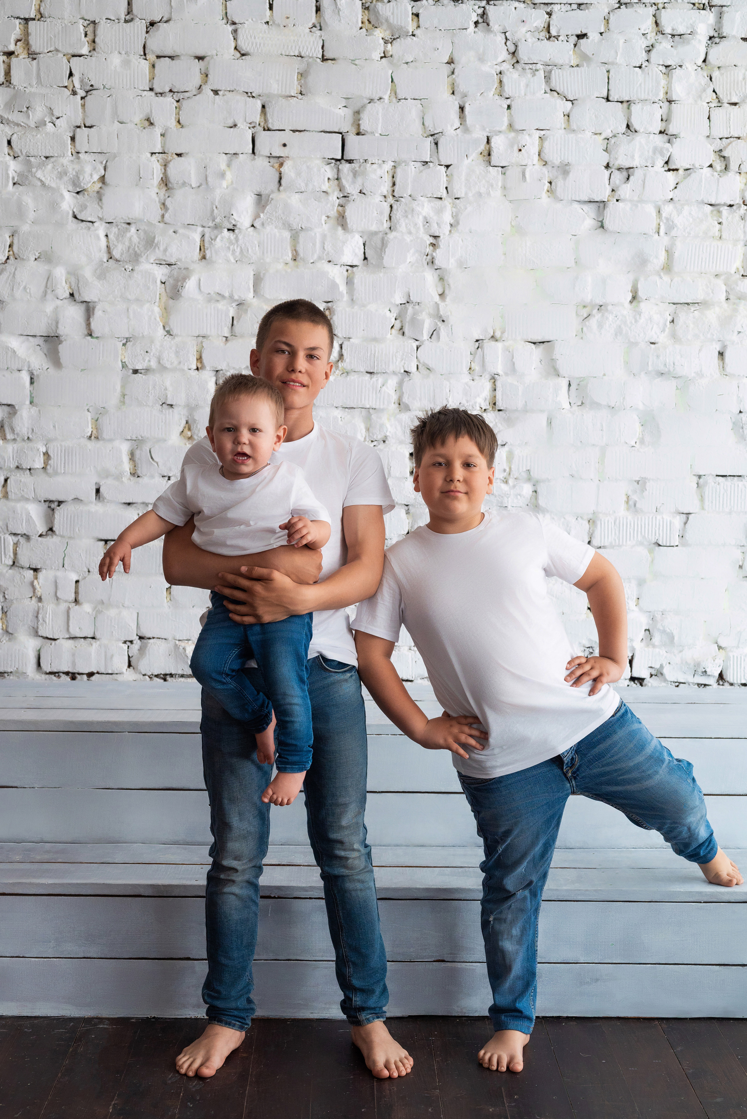 Трое братьев. Фотограф в городе Салават