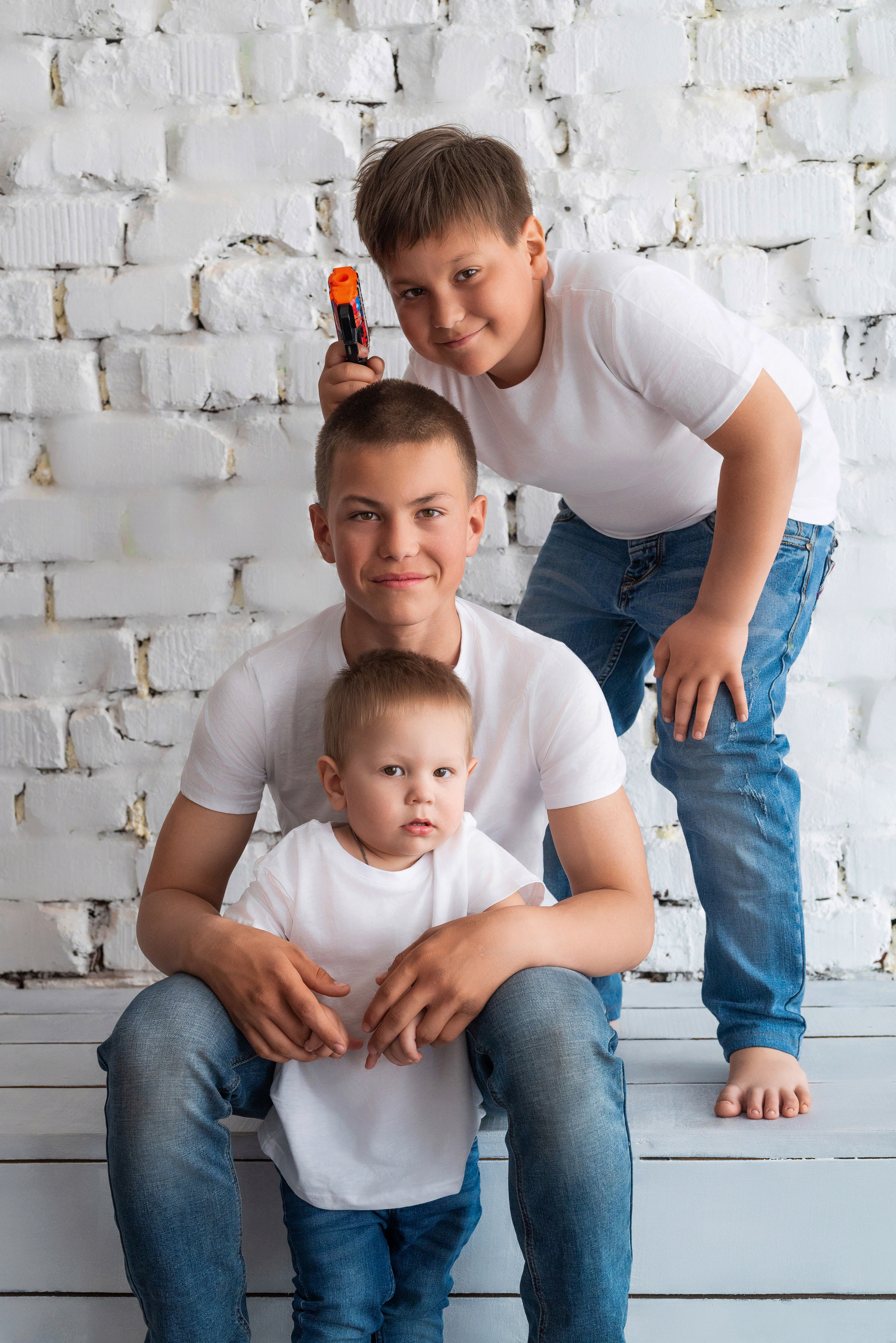 Трое братьев. Фотограф в городе Салават