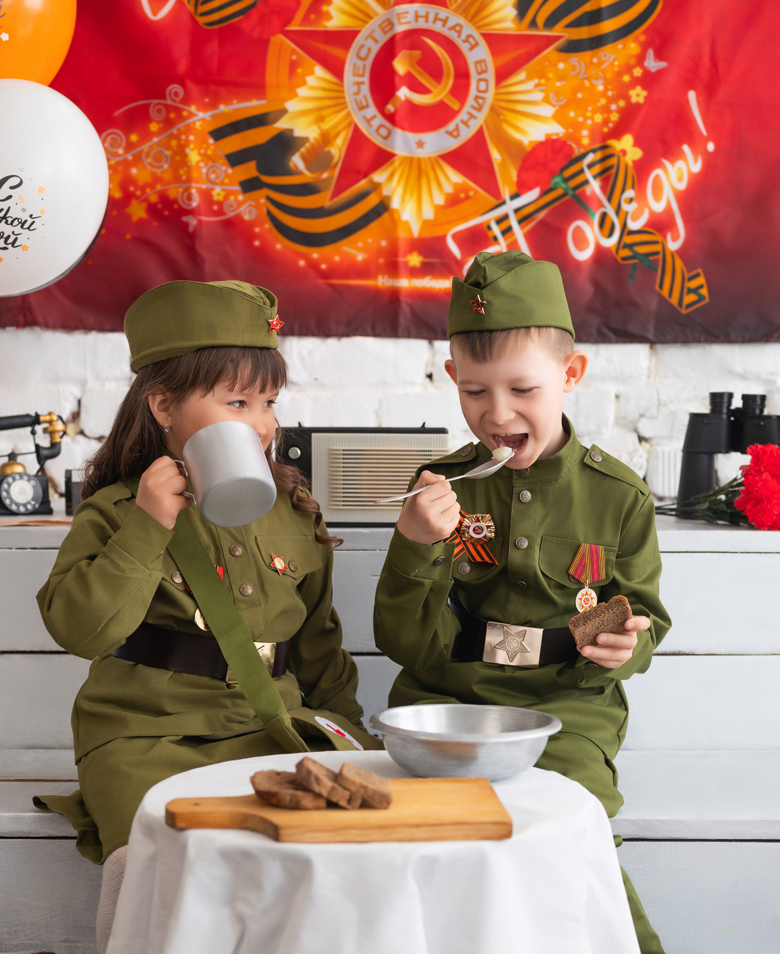 Военный фотопроект *День победы*. Фотограф в городе Салават