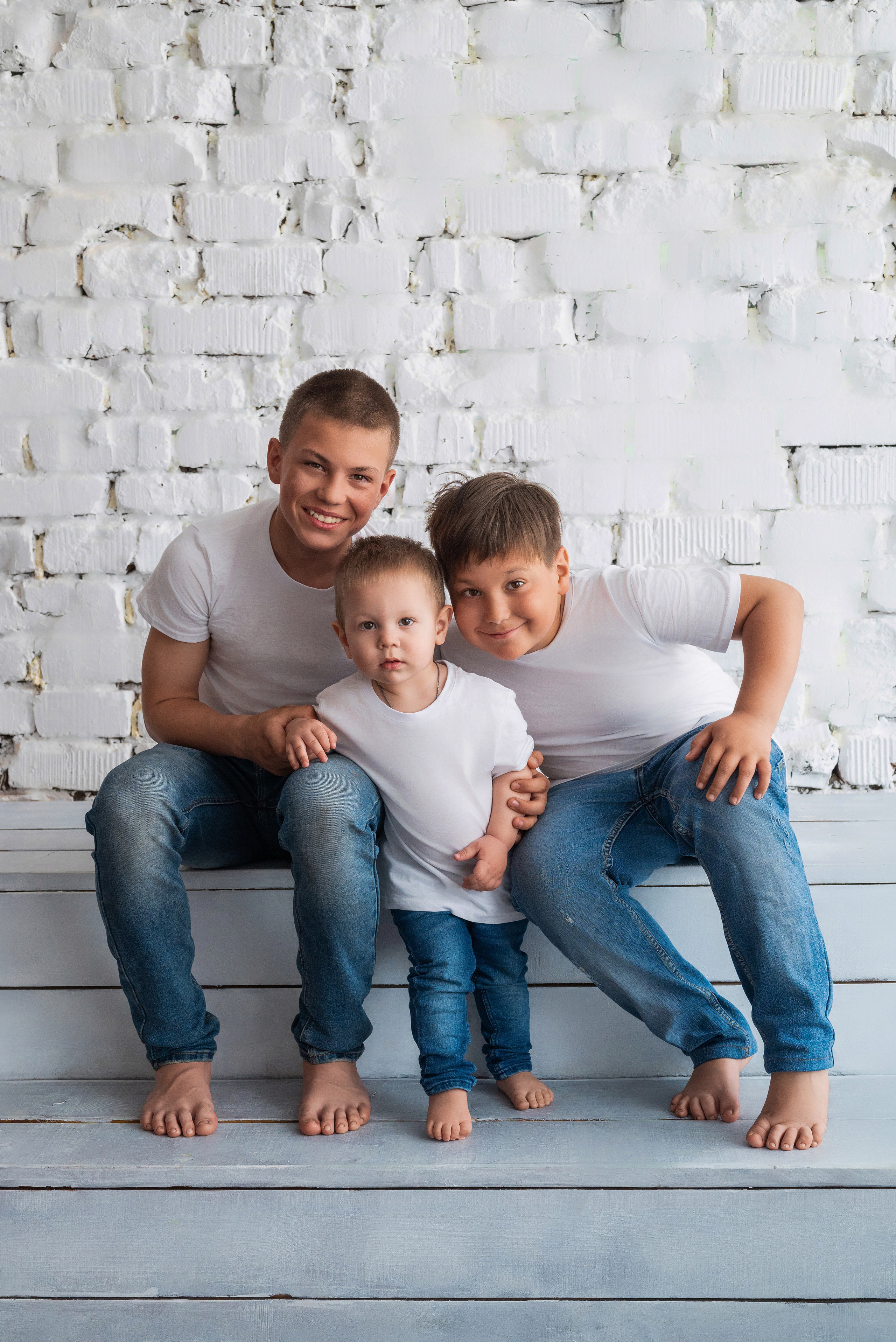 Трое братьев. Фотограф в городе Салават