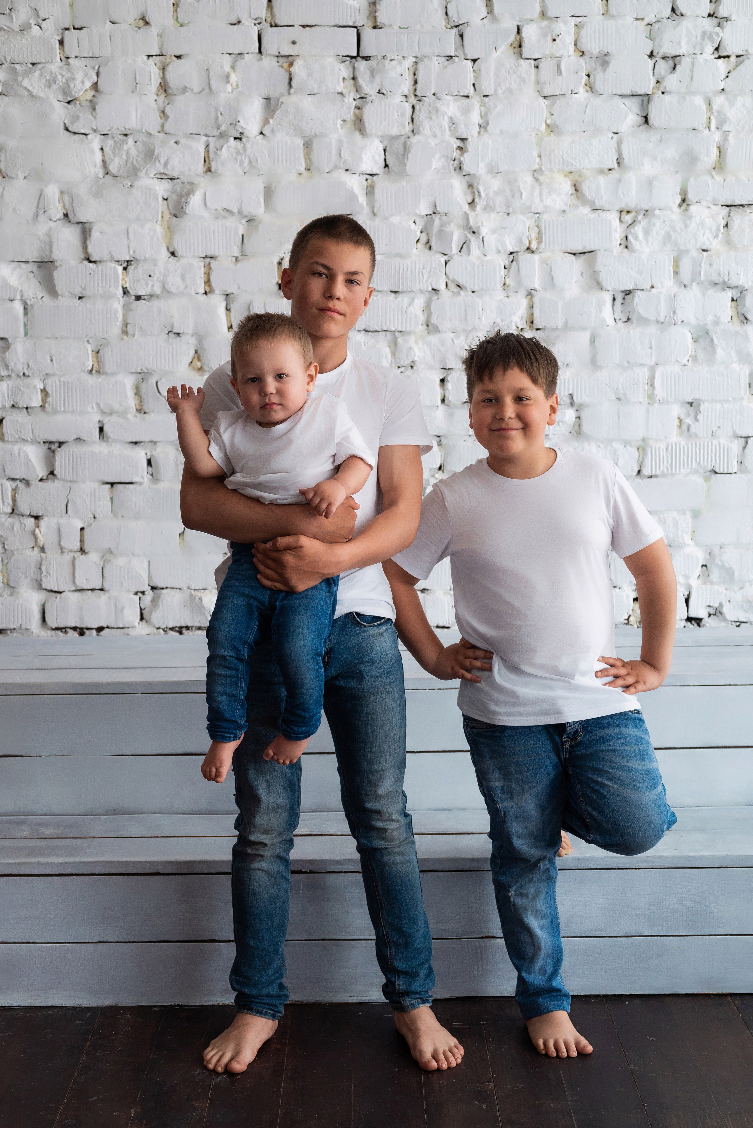 Трое братьев. Фотограф в городе Салават