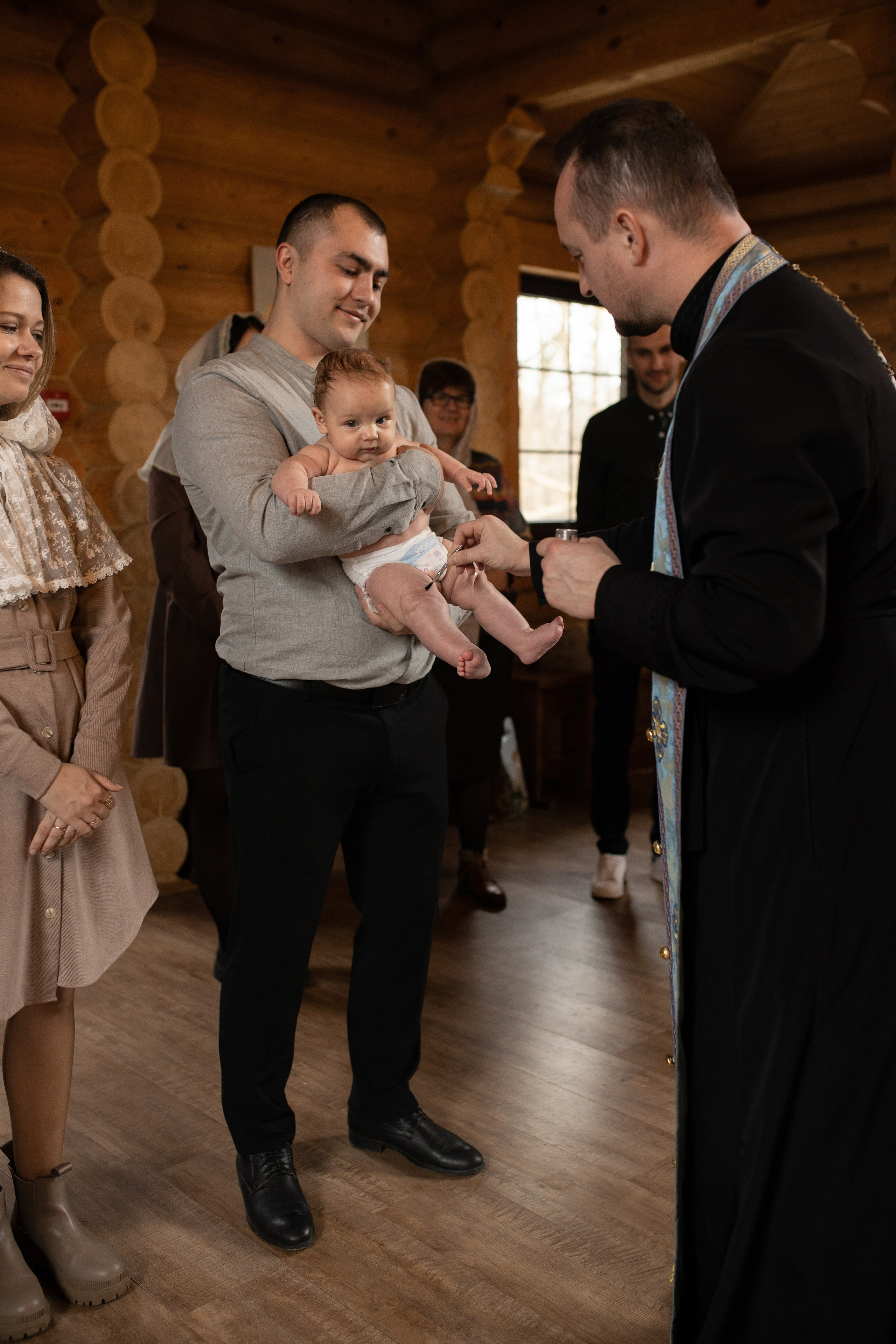 Таинство крещения Марка. Фотограф в Железнодорожном и Балашихе