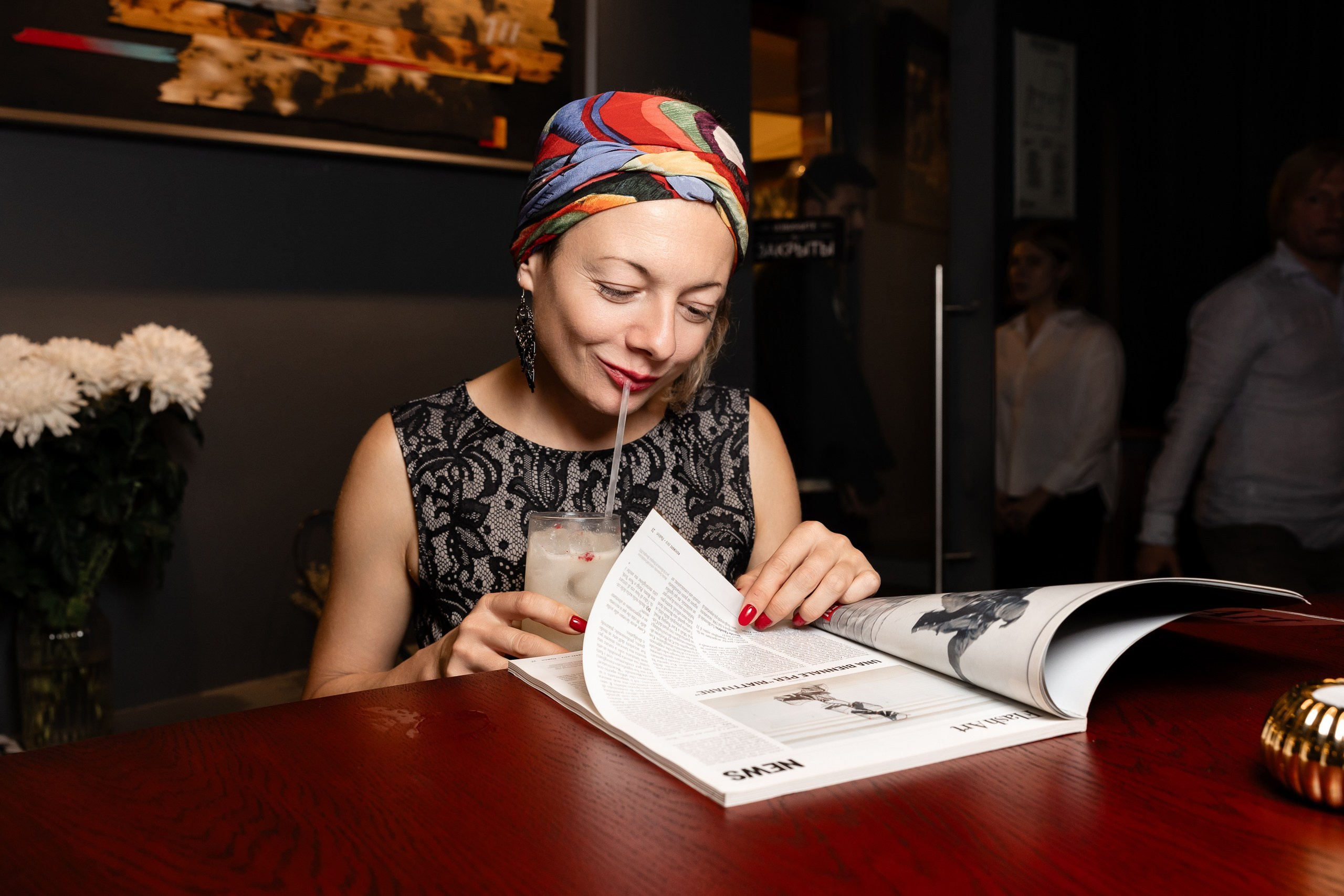 Выставка работ Дениса Шевчука в ресторане Attolini. Фотограф в Санкт-Петербурге — Сергей Петров