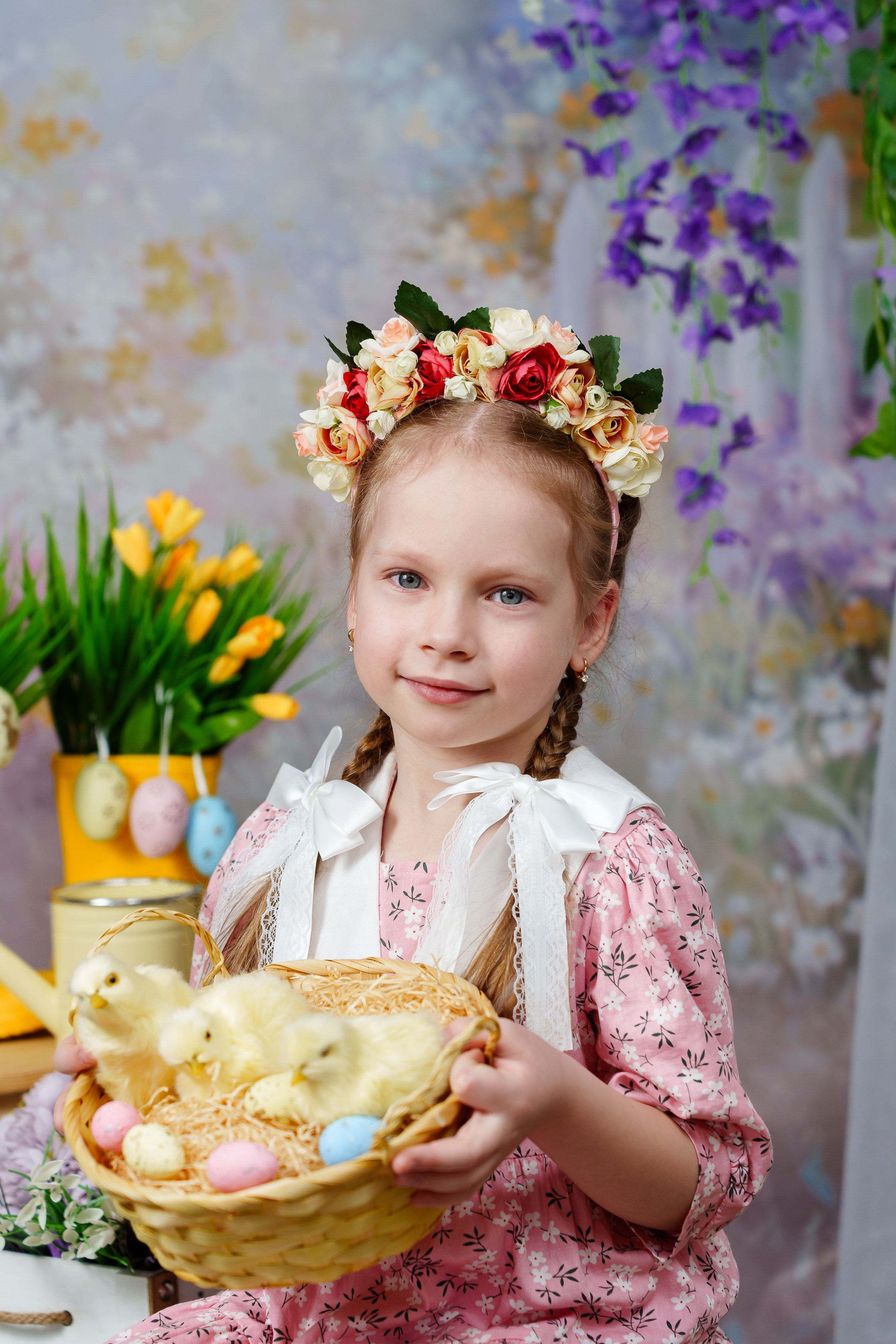 Весенняя фотозона. Фотограф для семей и экспертов в г. Воронеж Ирина Круглова