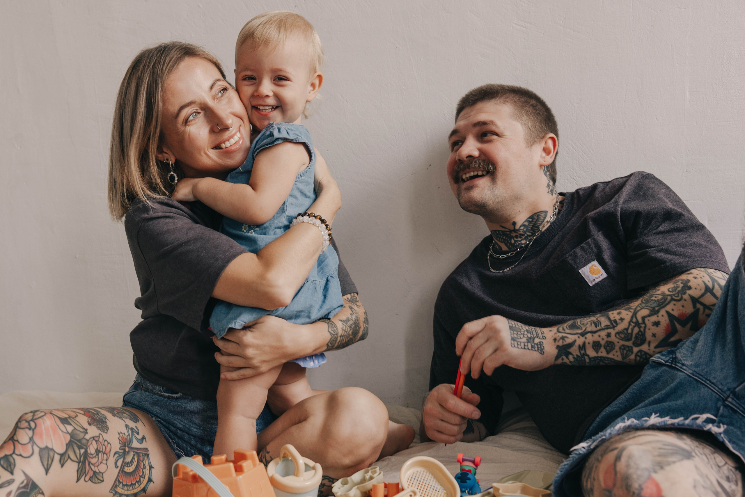 Оля, Кирилл и Мия. Ксения Цыгир, фотограф в Петербурге