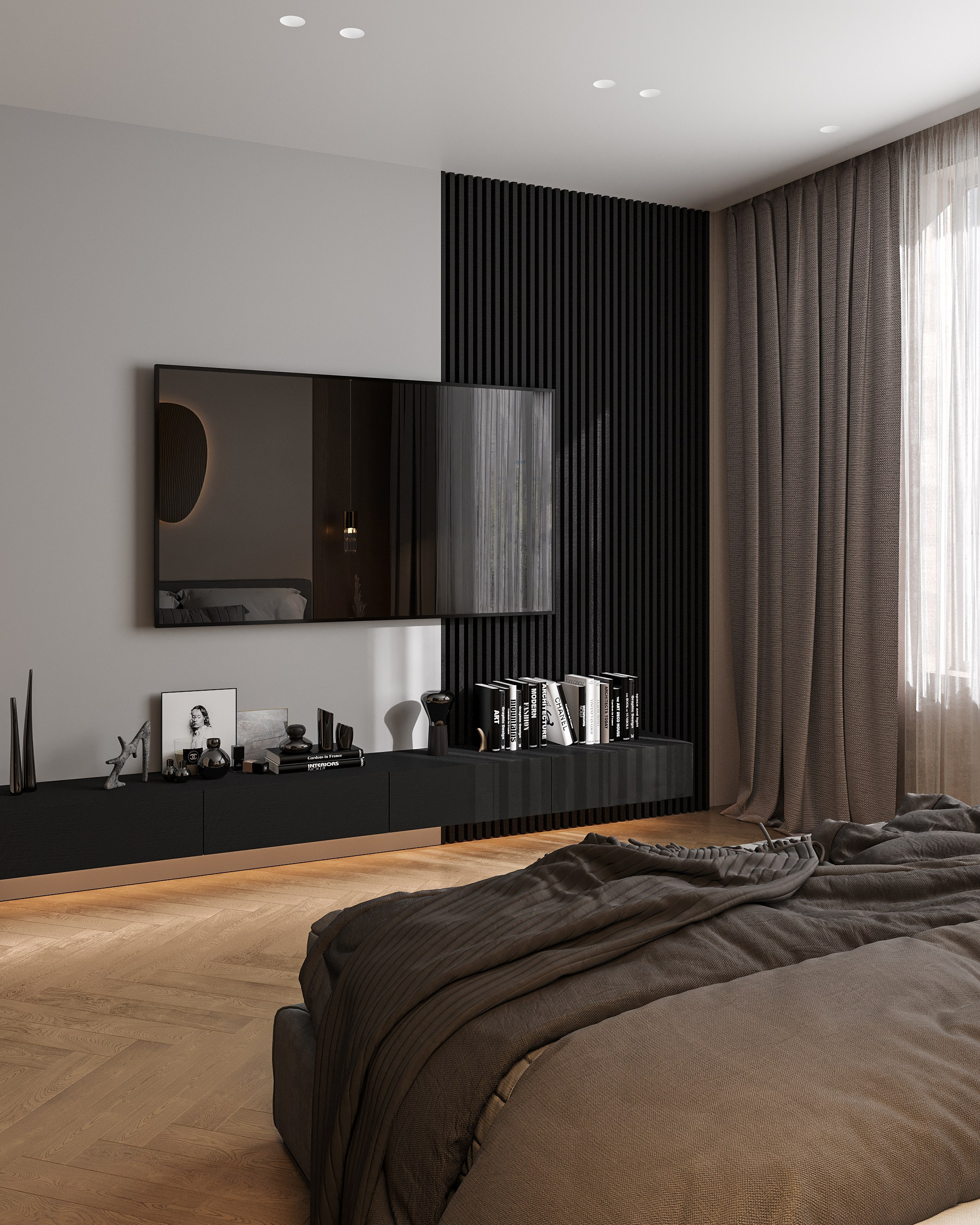 Спальня. 3D визуализатор интерьеров жилых и коммерческих помещений Полина Зотова