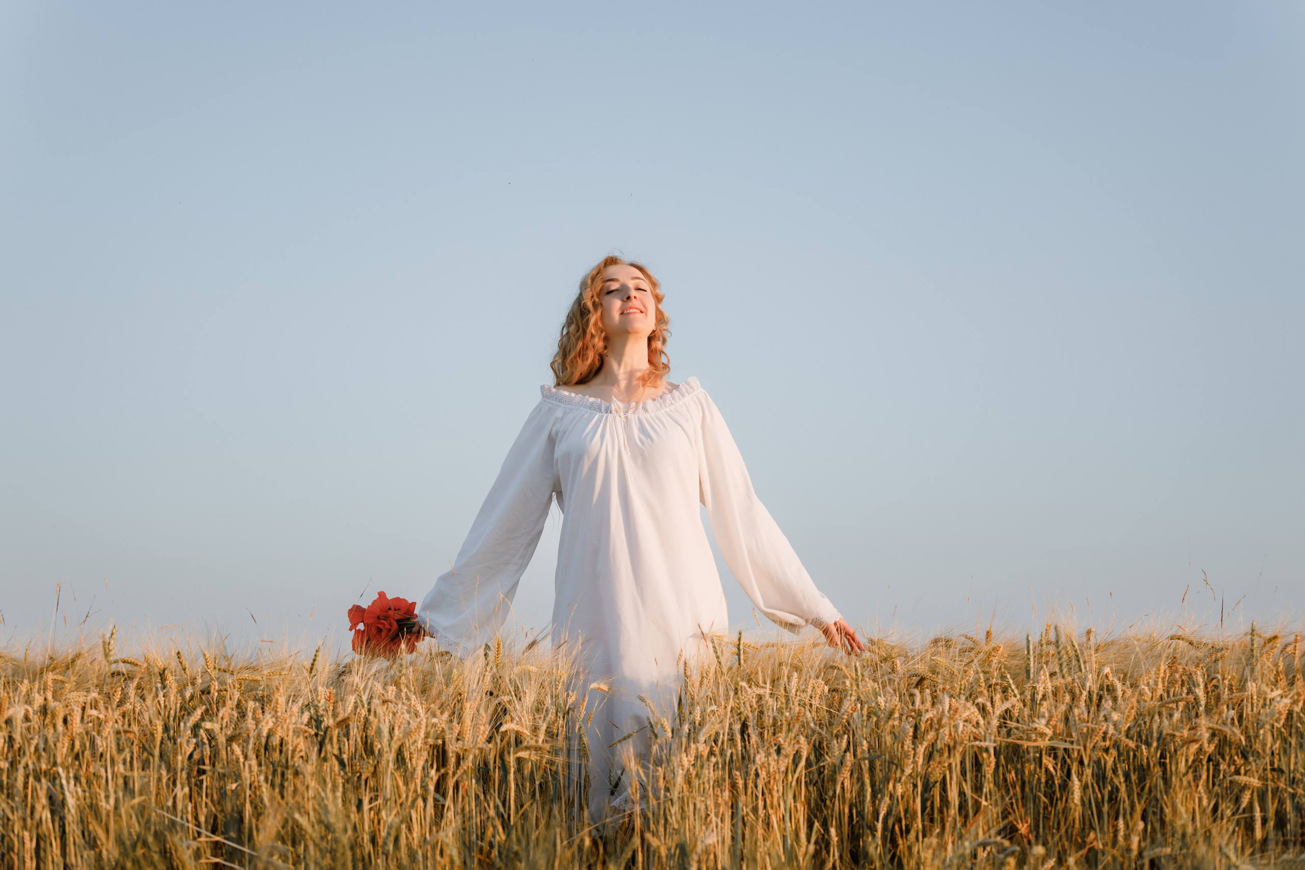 Фотосессия в маковом поле на закате. Свадебный и семейный фотограф в Краснодарском крае Мария Данилкина