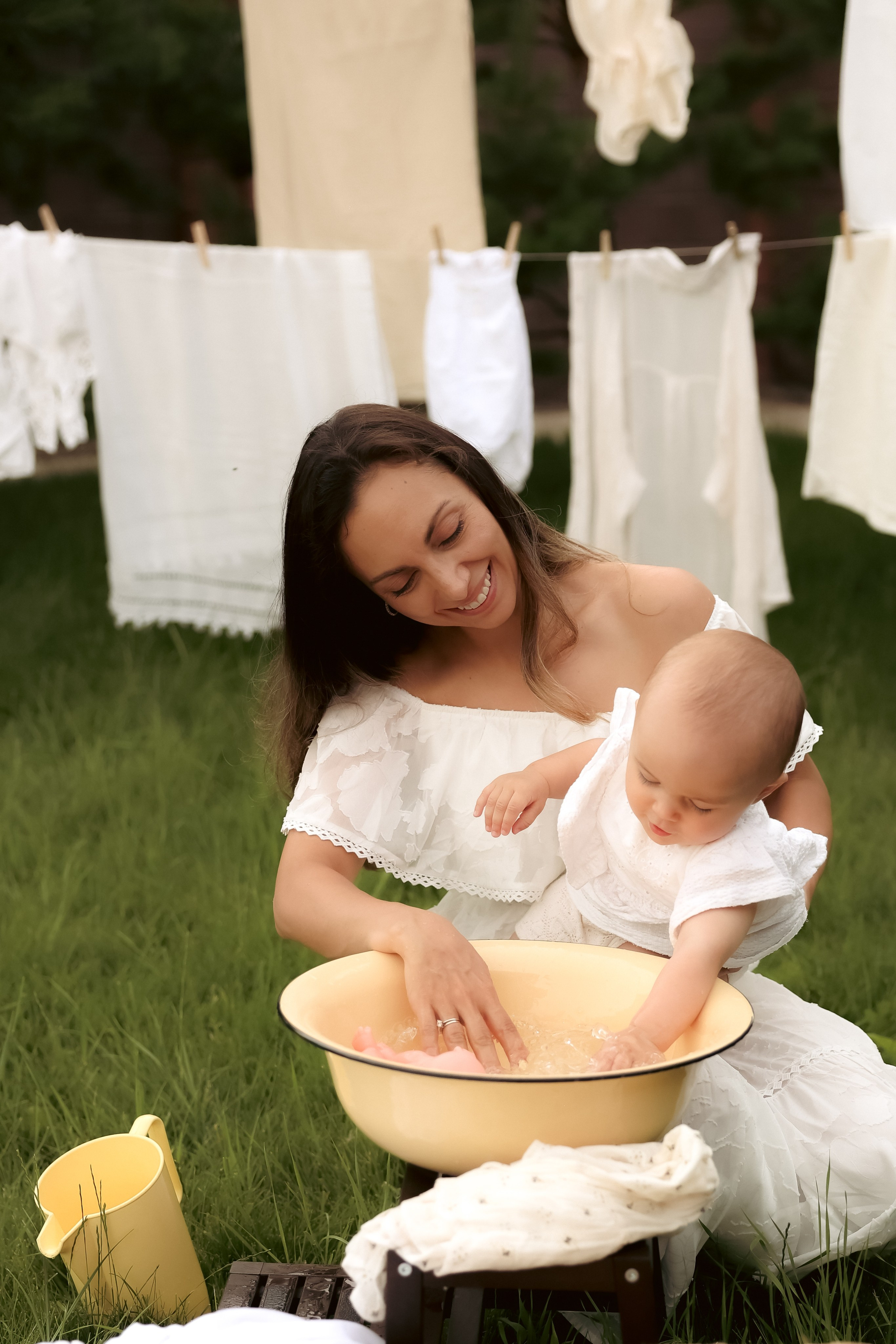 Большая стирка. Ваш семейный newborn и lifestyle фотограф в СПБ Наталья Журавлева