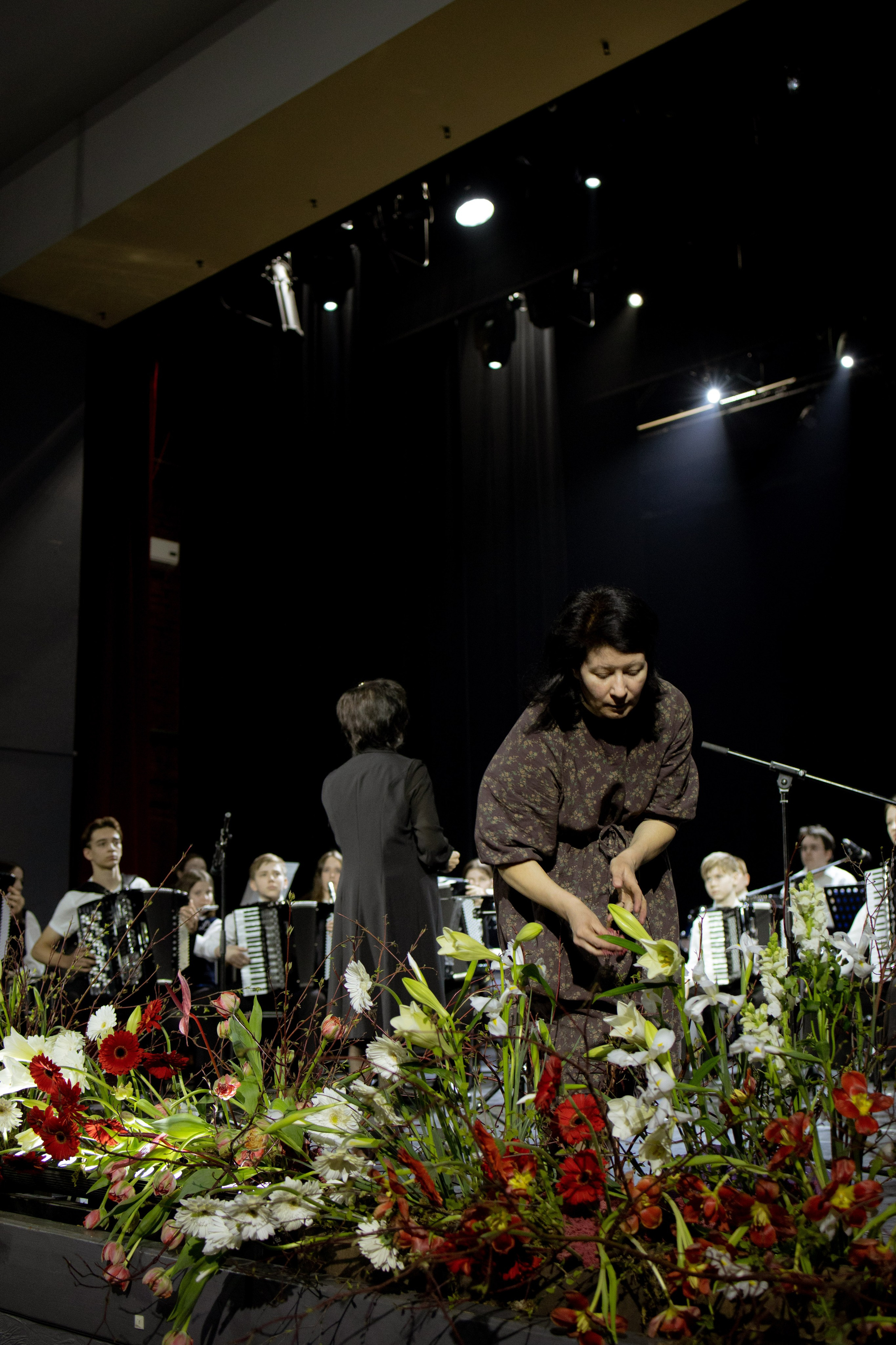 Оформление Отчетного концерта Музыкальной школы Глазунова. Оформление свадеб, декор свадеб Вера Маркова, Москва