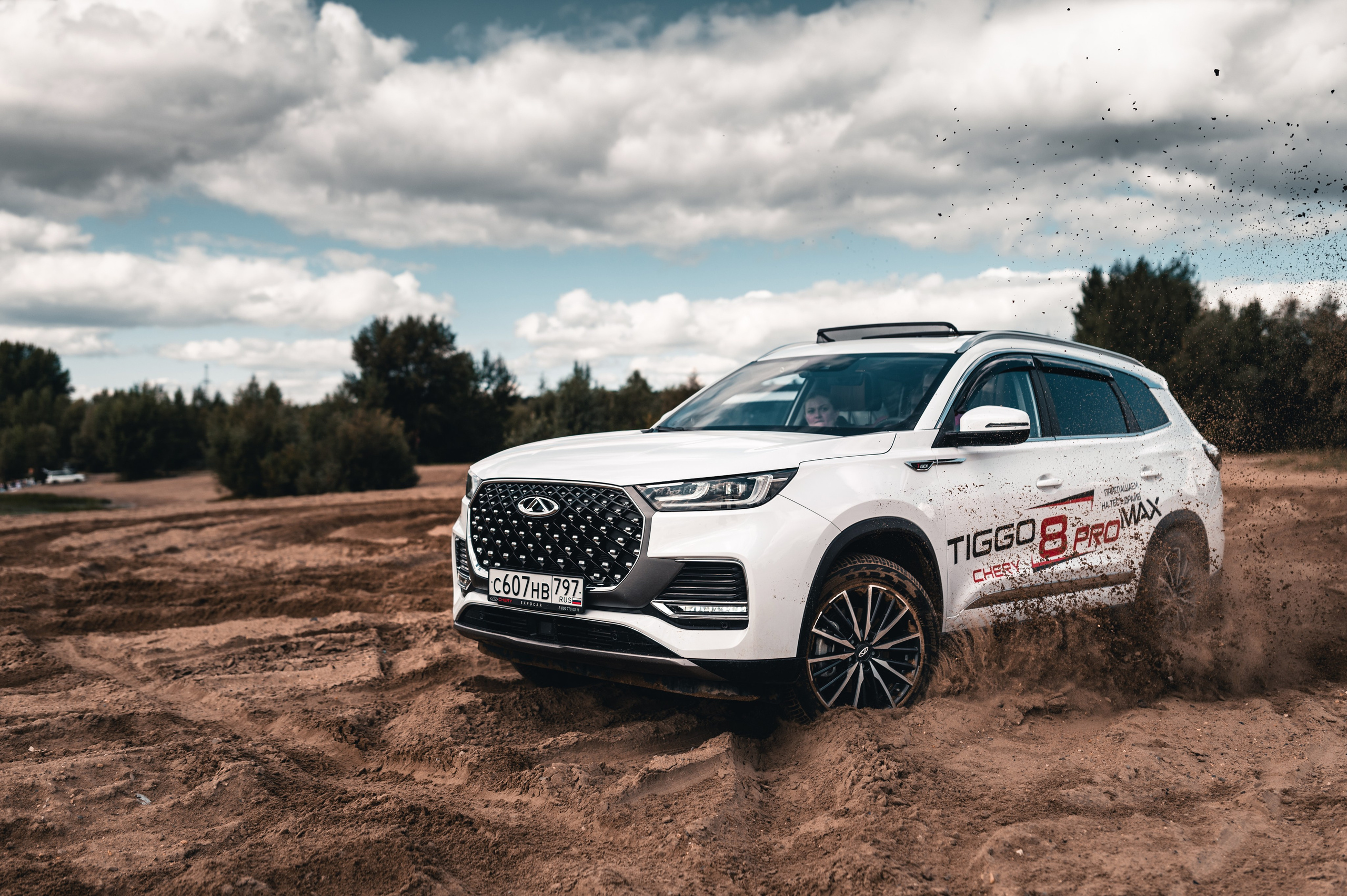 Тест-драйв автомобиля Chery. Фотограф в Новосибирске