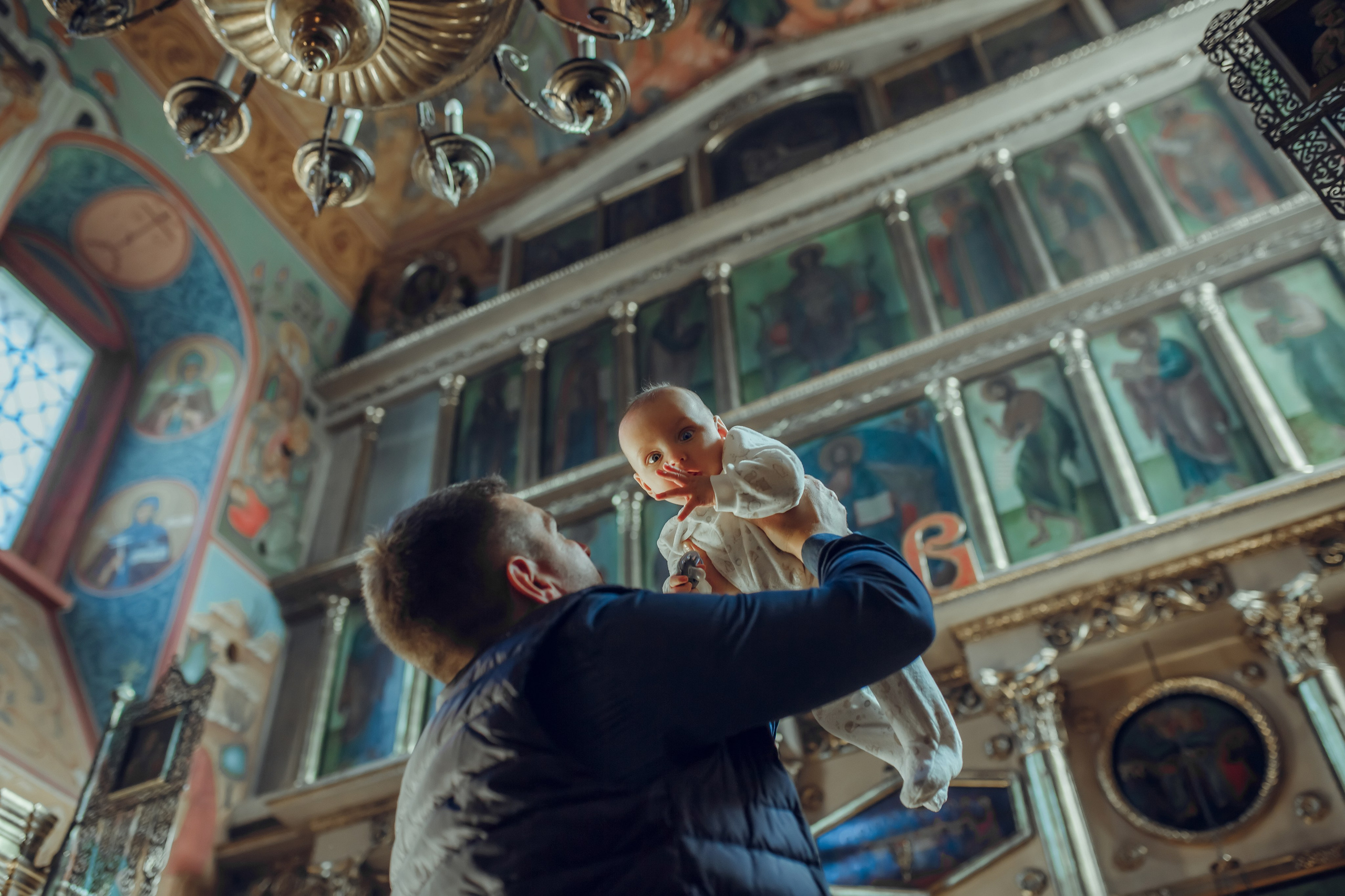 Крещение Эрика. Фотограф на Крещение, семейный фотограф в Москве