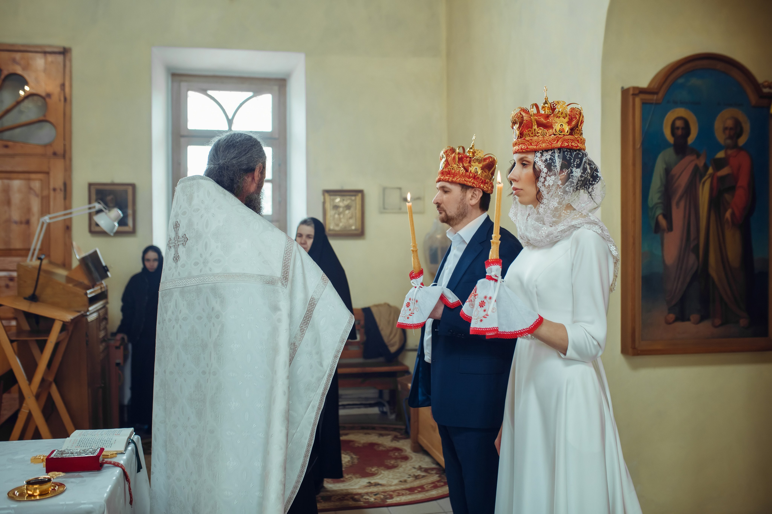 Венчание Игоря и Анны. Фотограф на Крещение, семейный фотограф в Москве