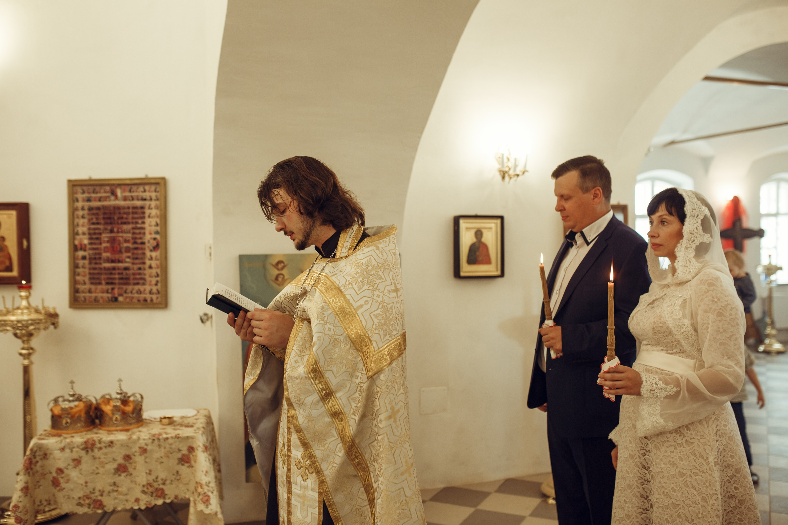 Венчание Оксаны и Дениса. Фотограф на Крещение, семейный фотограф в Москве