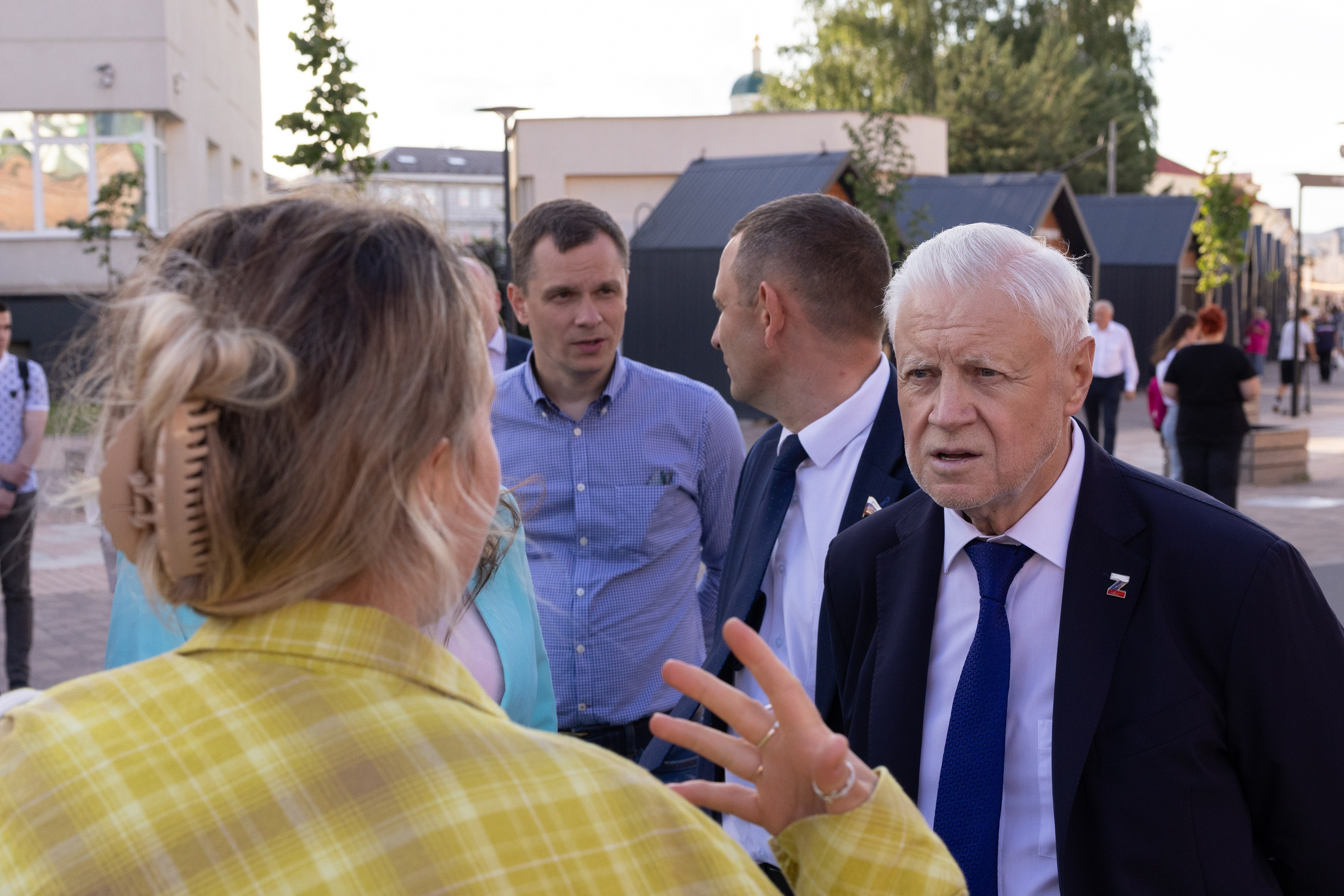 Визит лидера партии Справедливая Россия Миронова С. М. в г. Тулу. Фотограф в Туле — Борисов Николай