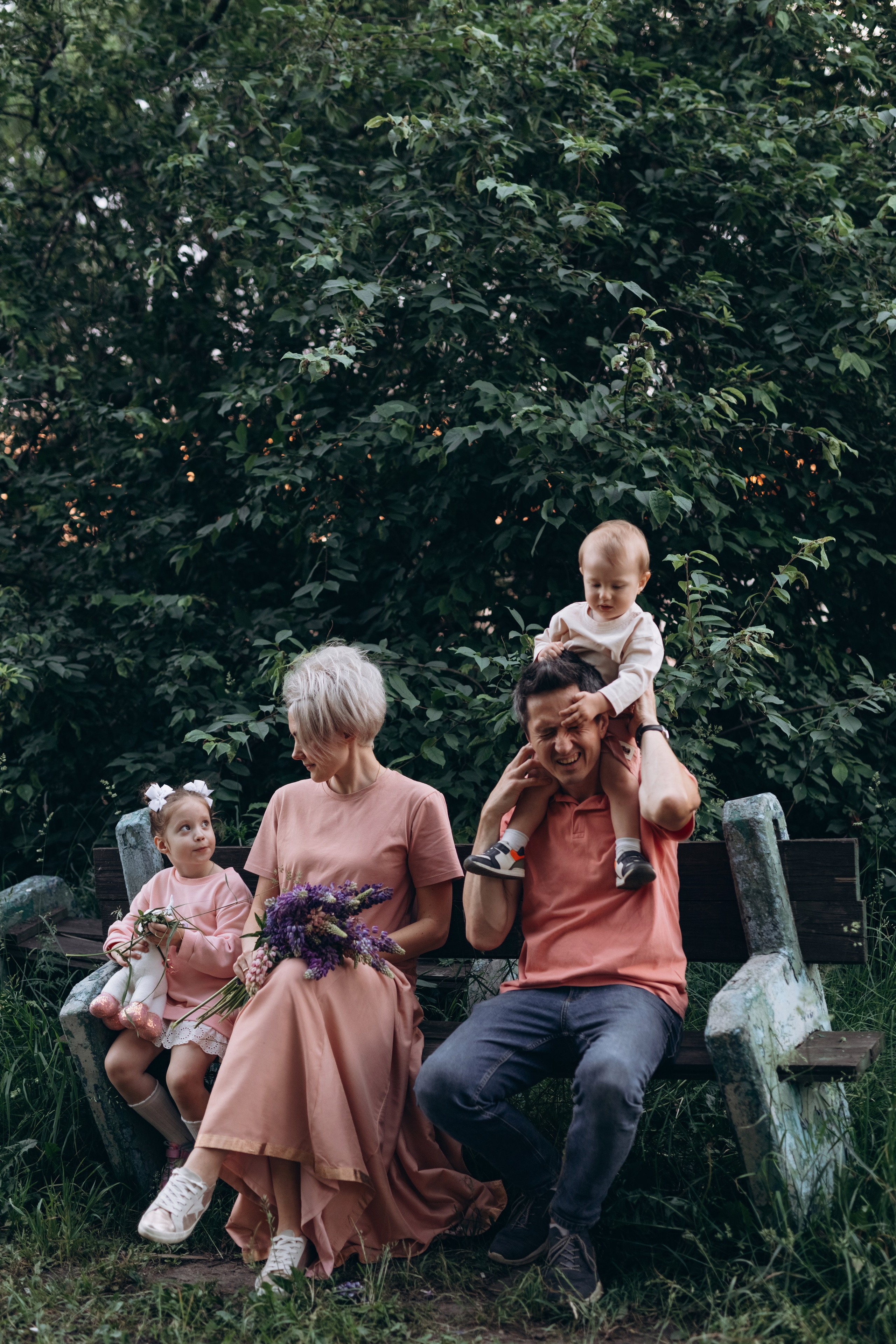 Ринат, Таня, Саша, Марат. Фотограф Людмила Оюн