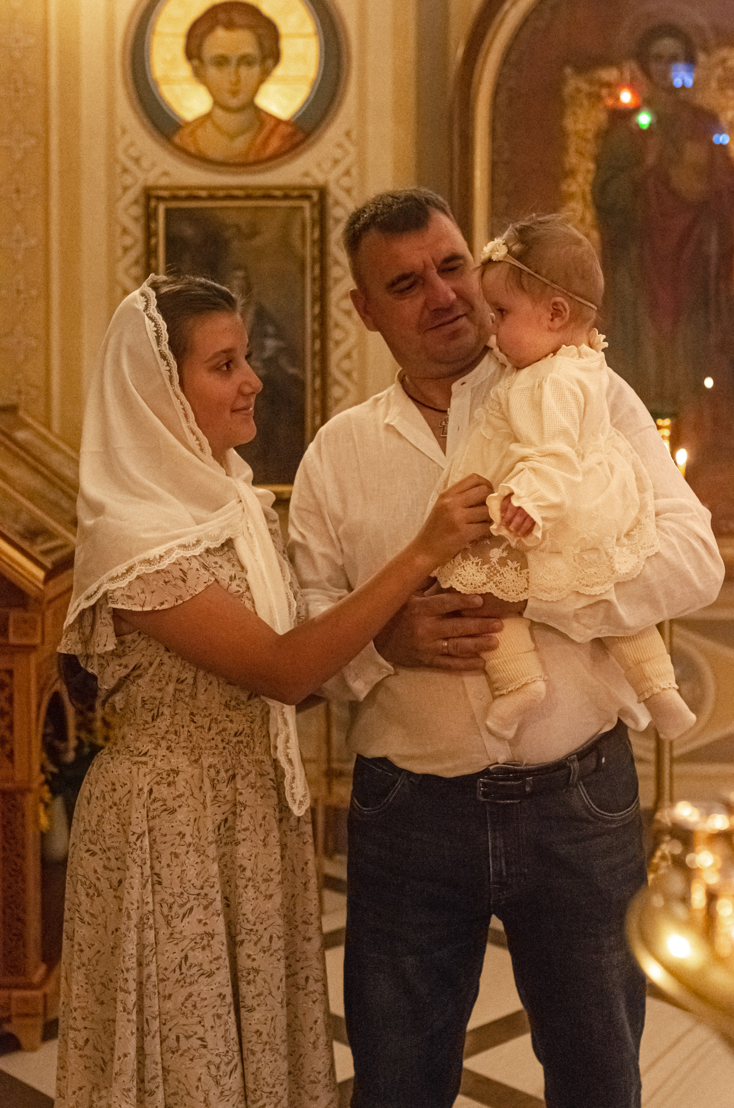 Таинство крещения Полины. Семейный фотограф в Барнауле Ирина Ястребова