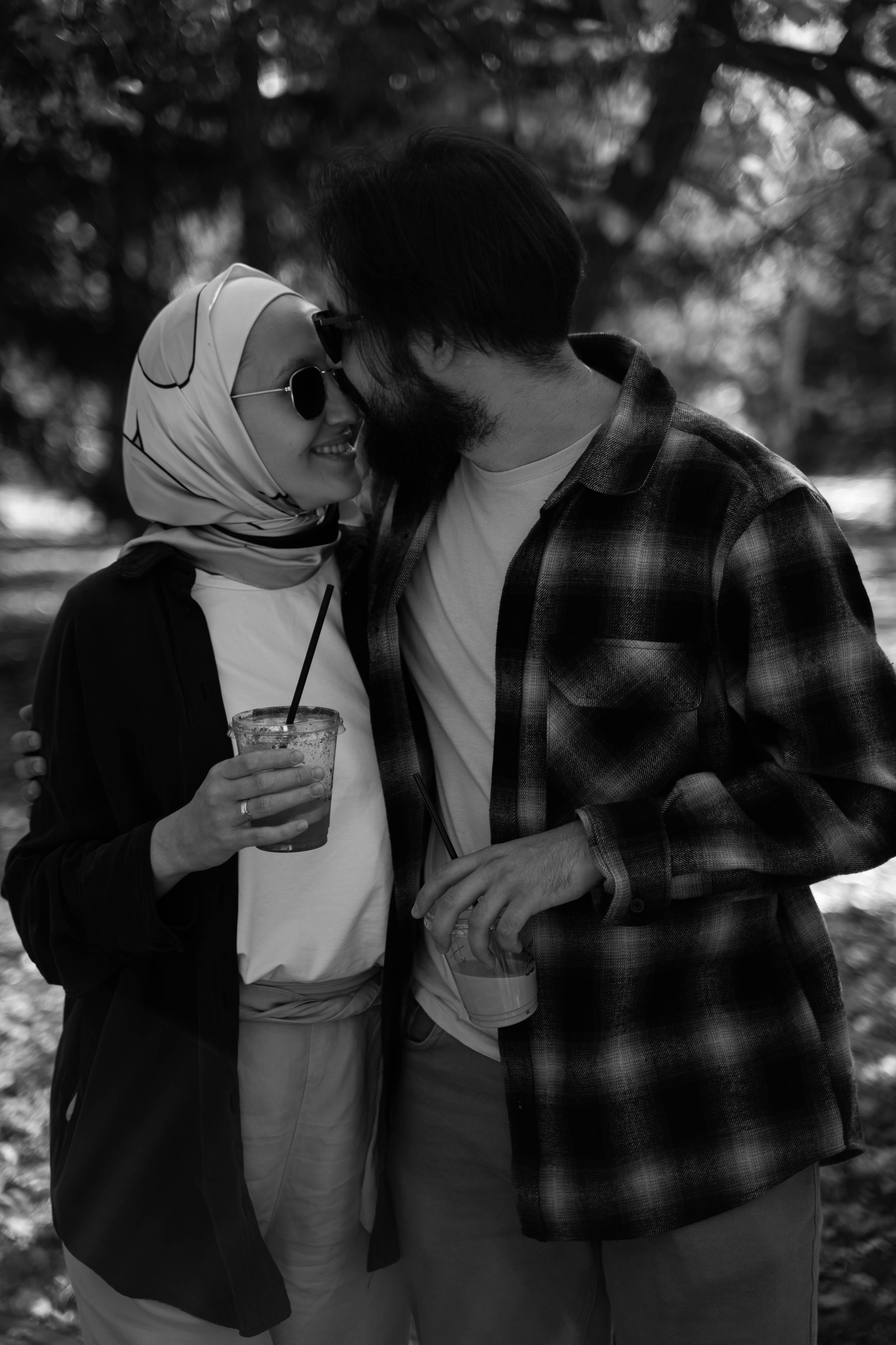 Трое в парке