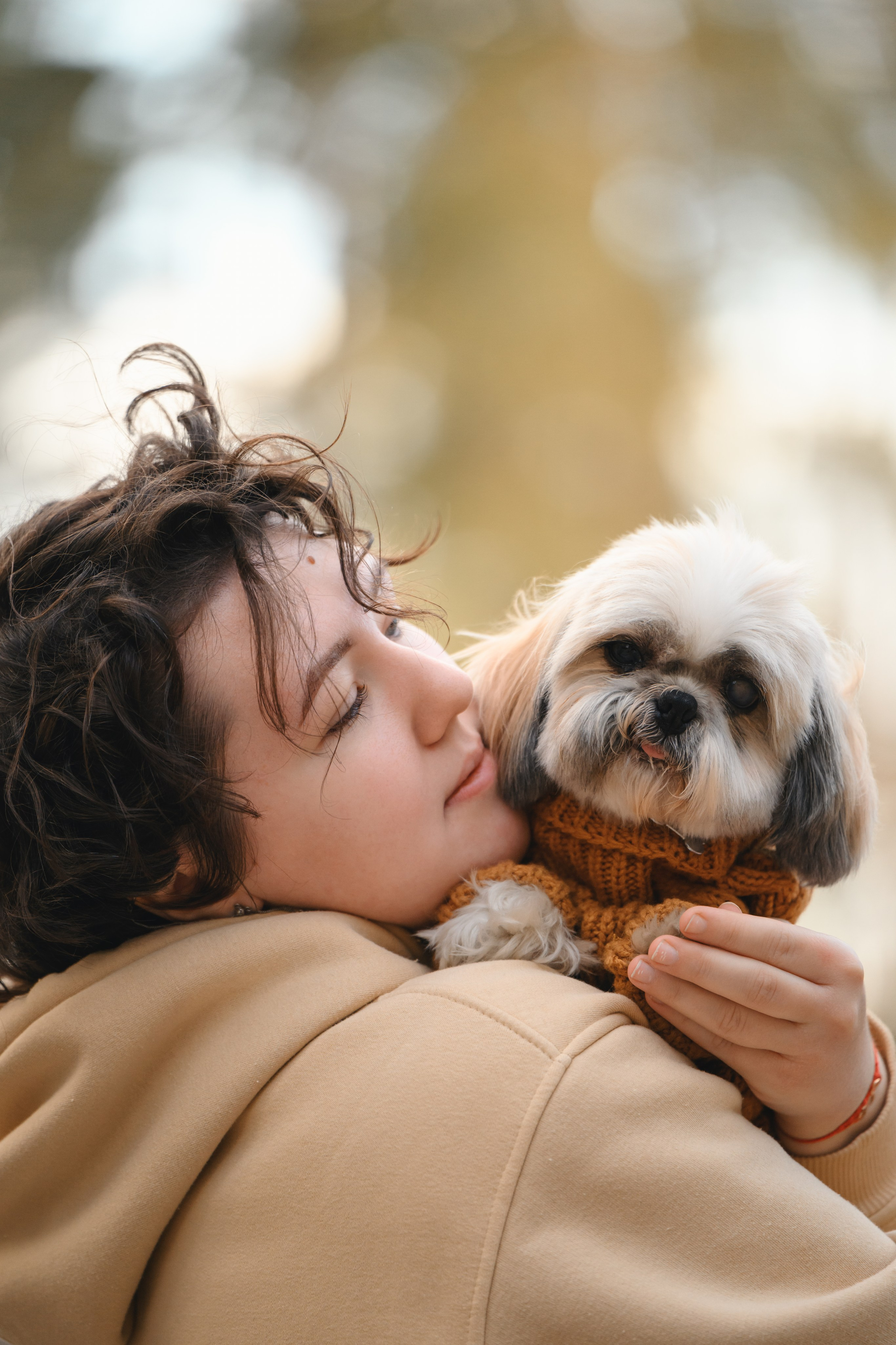 Ирина и Винни. Фотограф Анималист в Москве Анастасия Жучкова