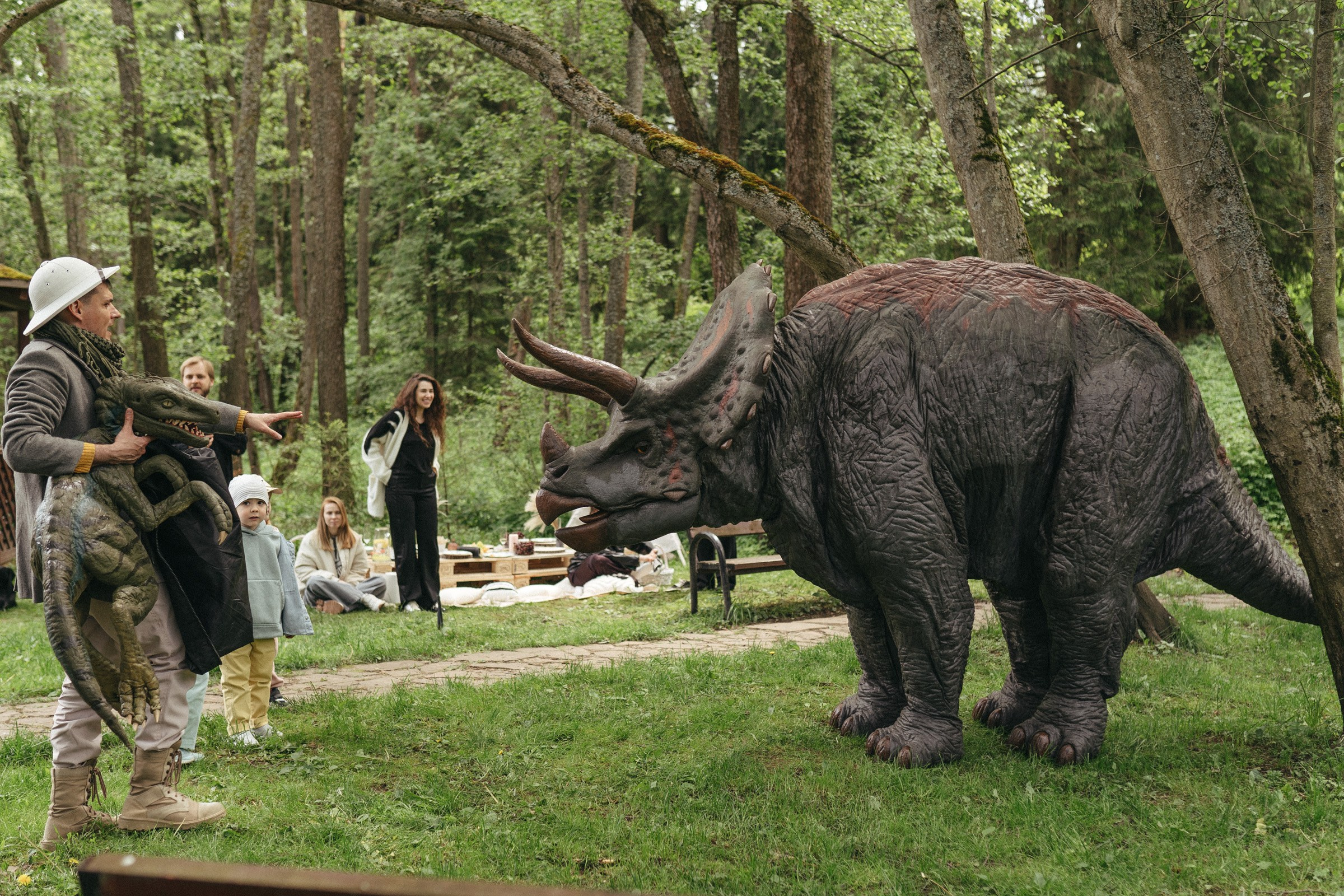 Динозавры. Семейный и контент фотограф в Москве и Троицке Горелова Лизавета