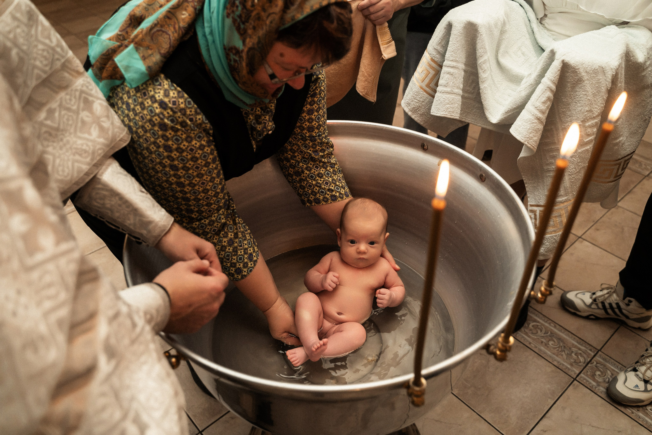 Крещение. Фотограф Алина Филимонова Тверь