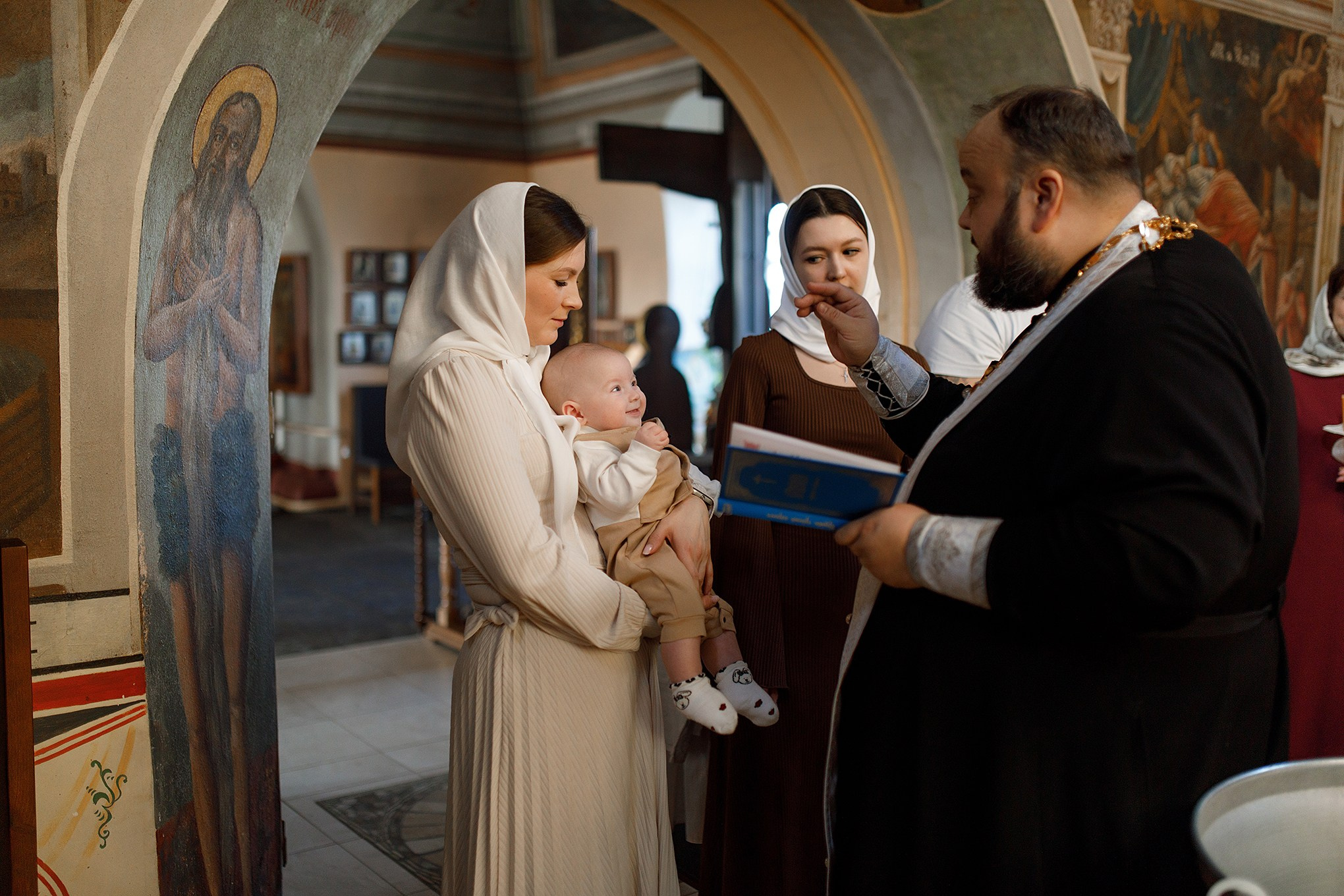 Крещение. Детский и семейный фотограф в Костроме Валентина Белик