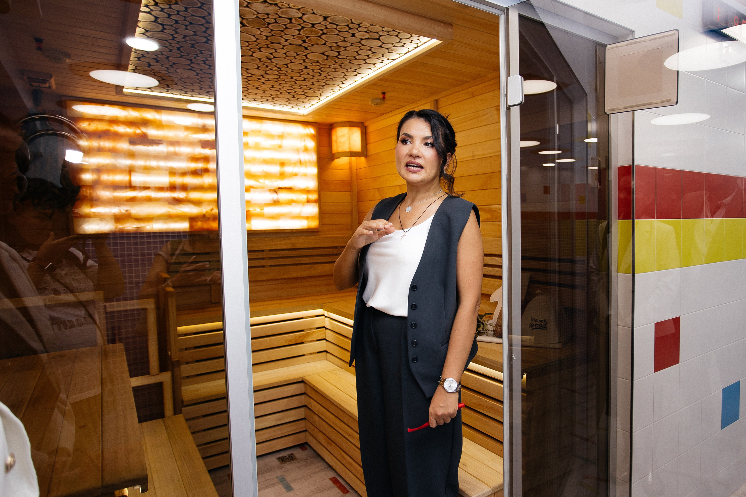 Открытие бассейна. Фотограф в Иркутске