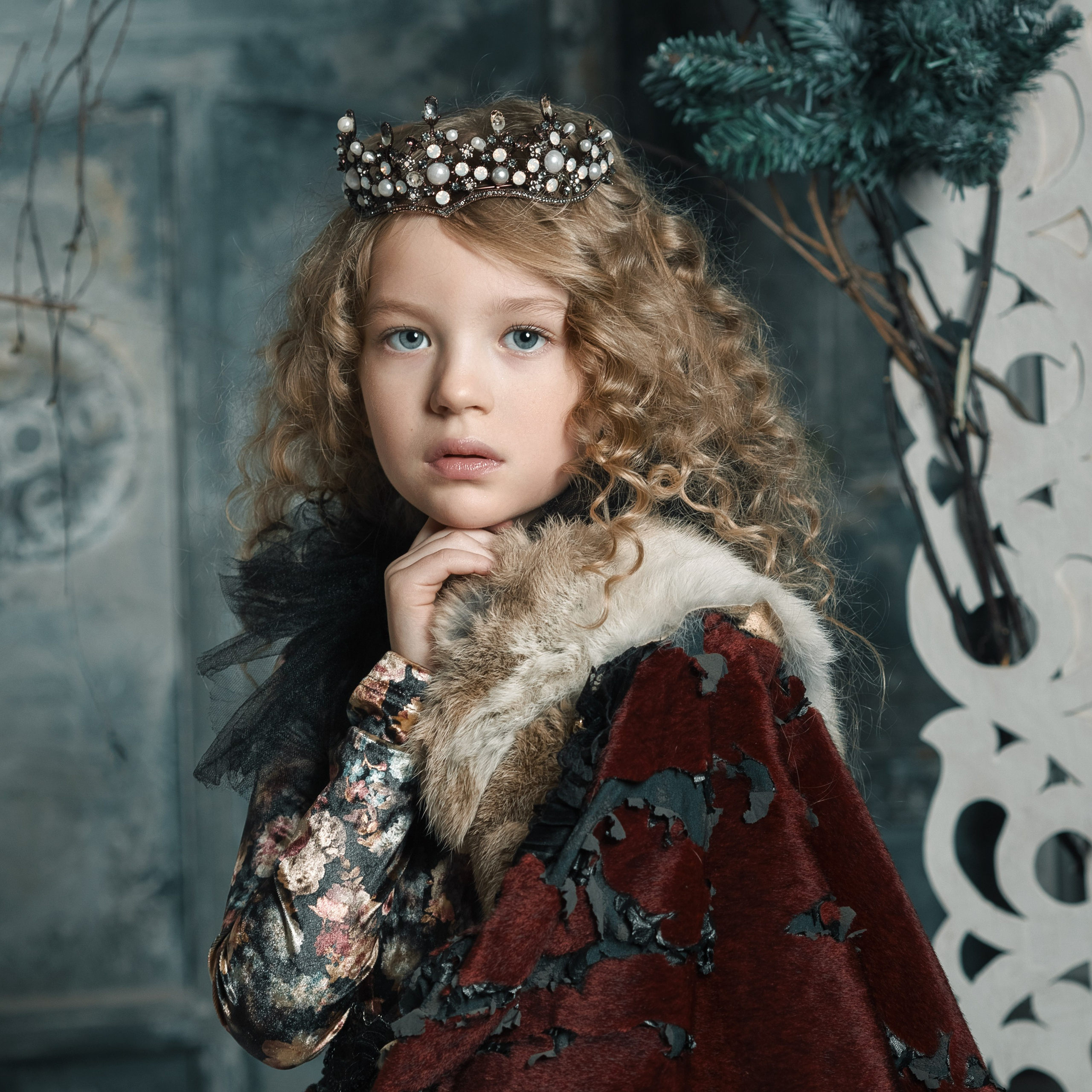 Сказочная фотосессия в студии в Москве. Актерское и модельное портфолио. Фотограф в Москве Екатерина Коломеец