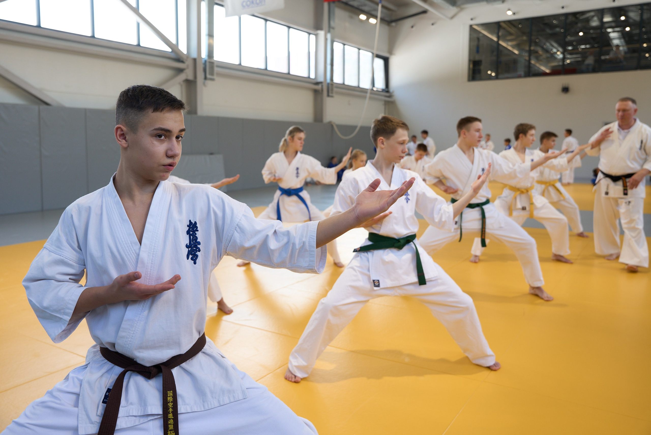 Открытие центров спортивных единоборств «Сокол» Красноярск/Дивногорск. Александр Сазонов Красноярск