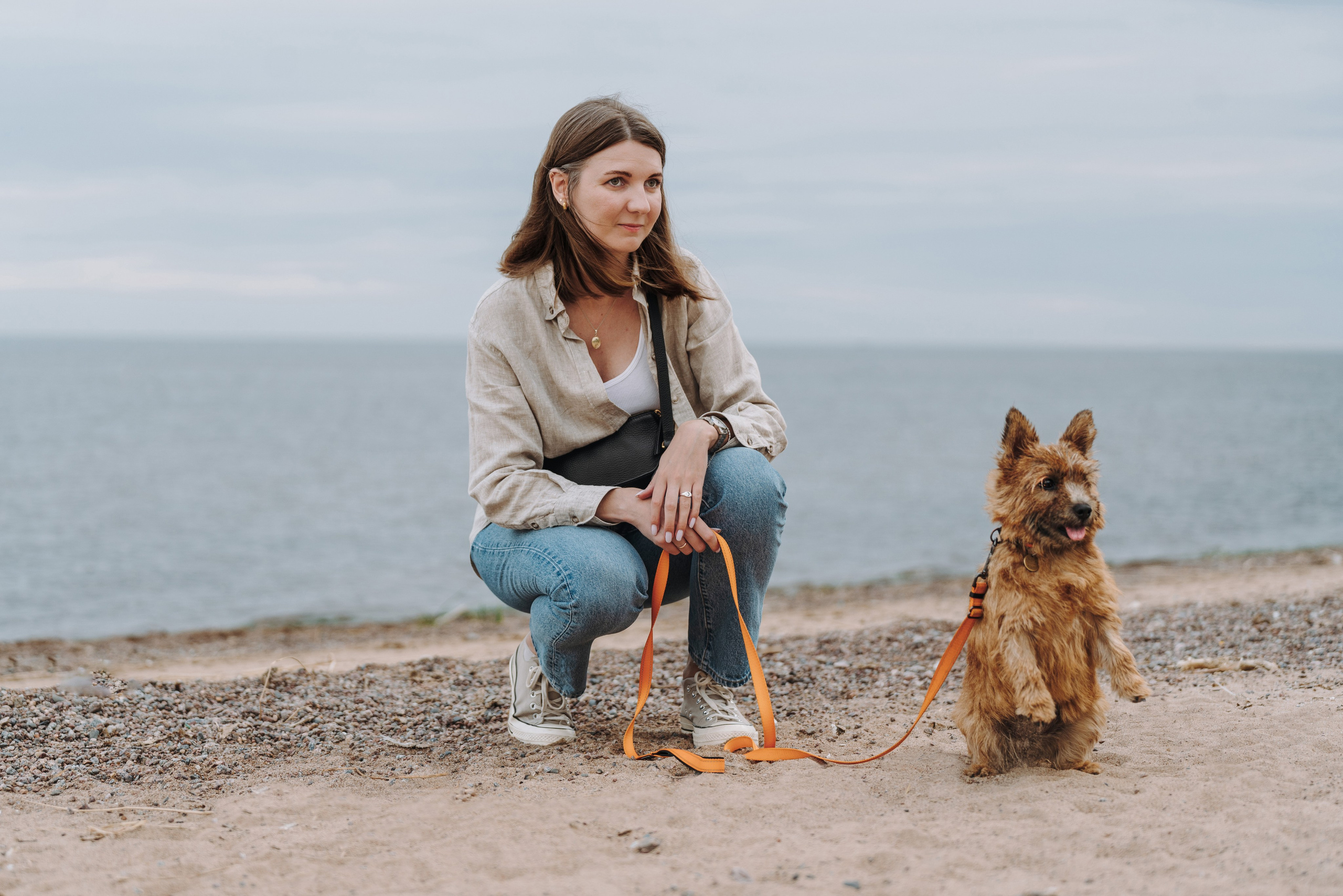 Семейная фотосессия с собакой Спб. Фотограф анималист в Спб недорого Олеся Майорова