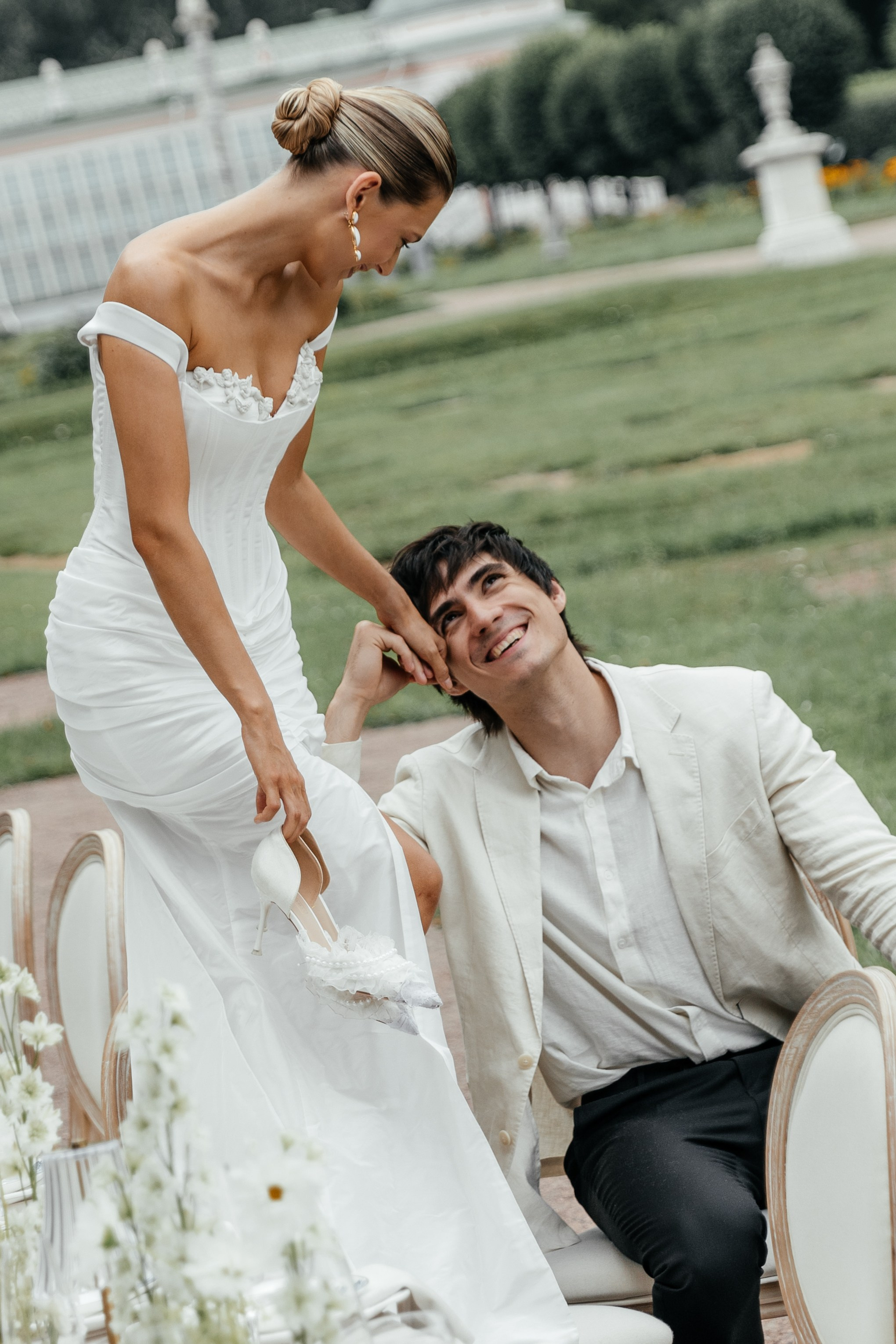 Кристина и Марк | Усадьба Кусково. Свадебный фотограф Ангелина Зотова | Обнинск, Москва, Калуга