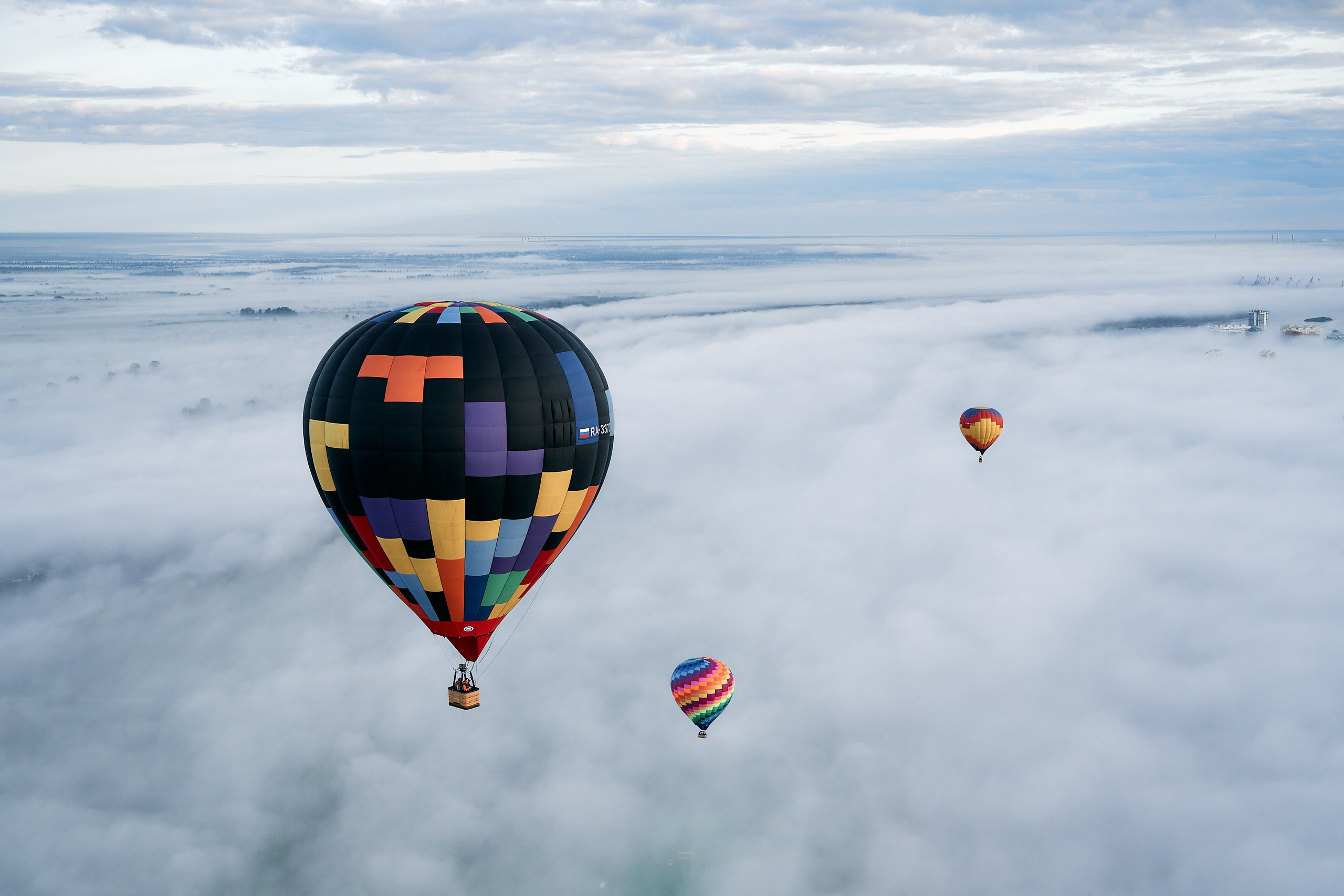 Воздушный шар. Фотограф