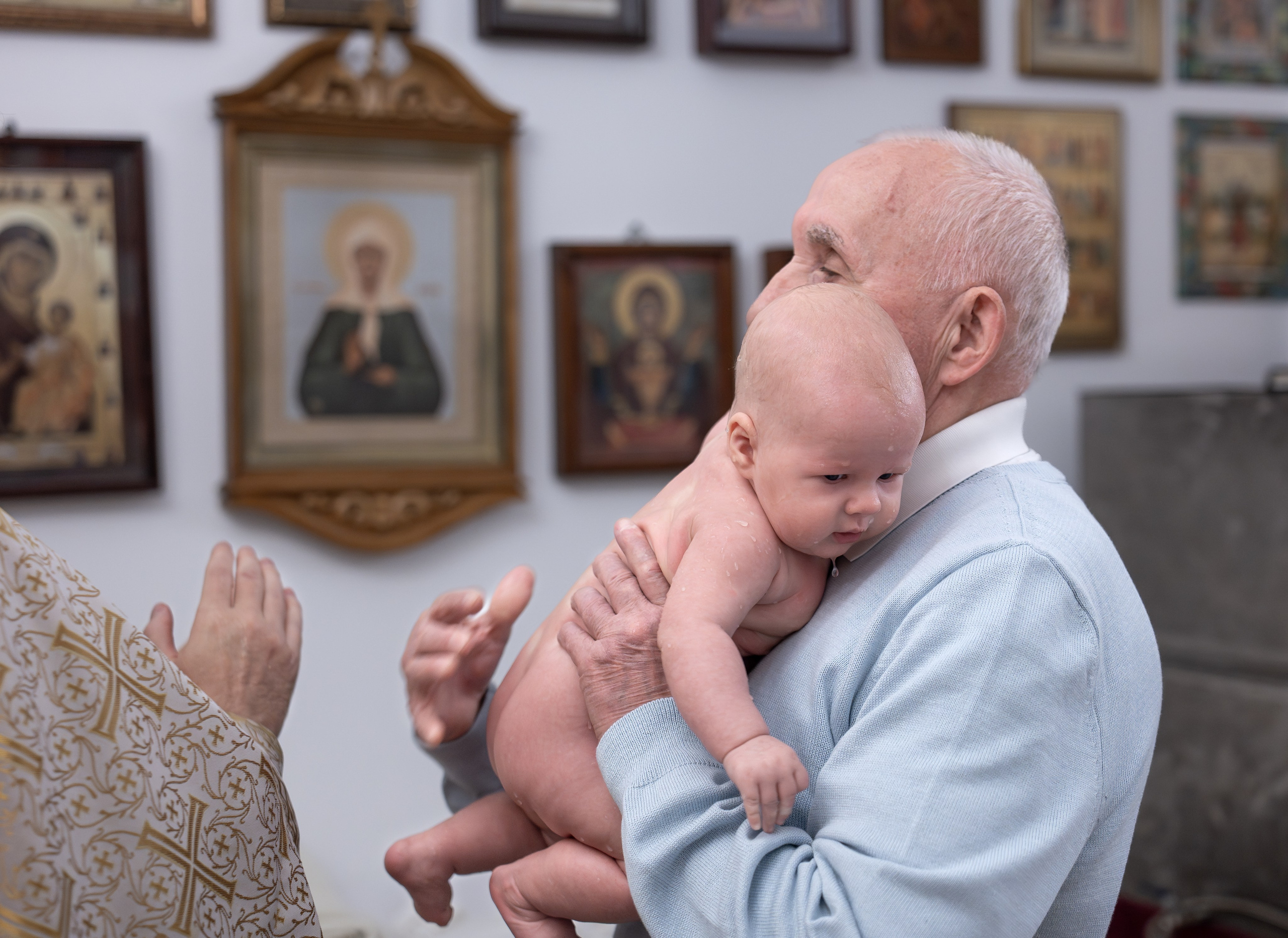 Крещение мл. Максима. Фотограф в Москве