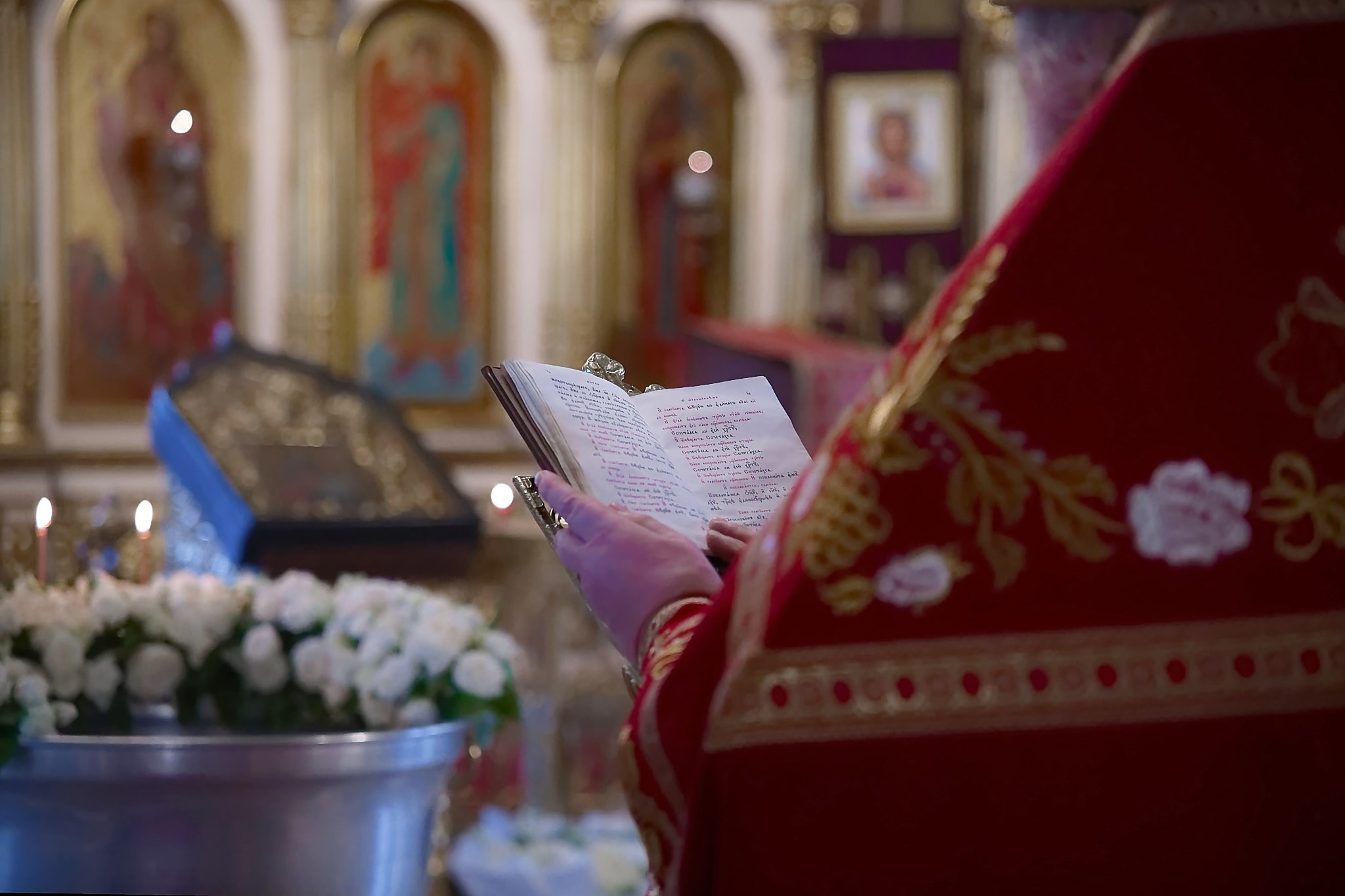 Таинство Крещения на Светлой Седмице. Фотограф в Москве