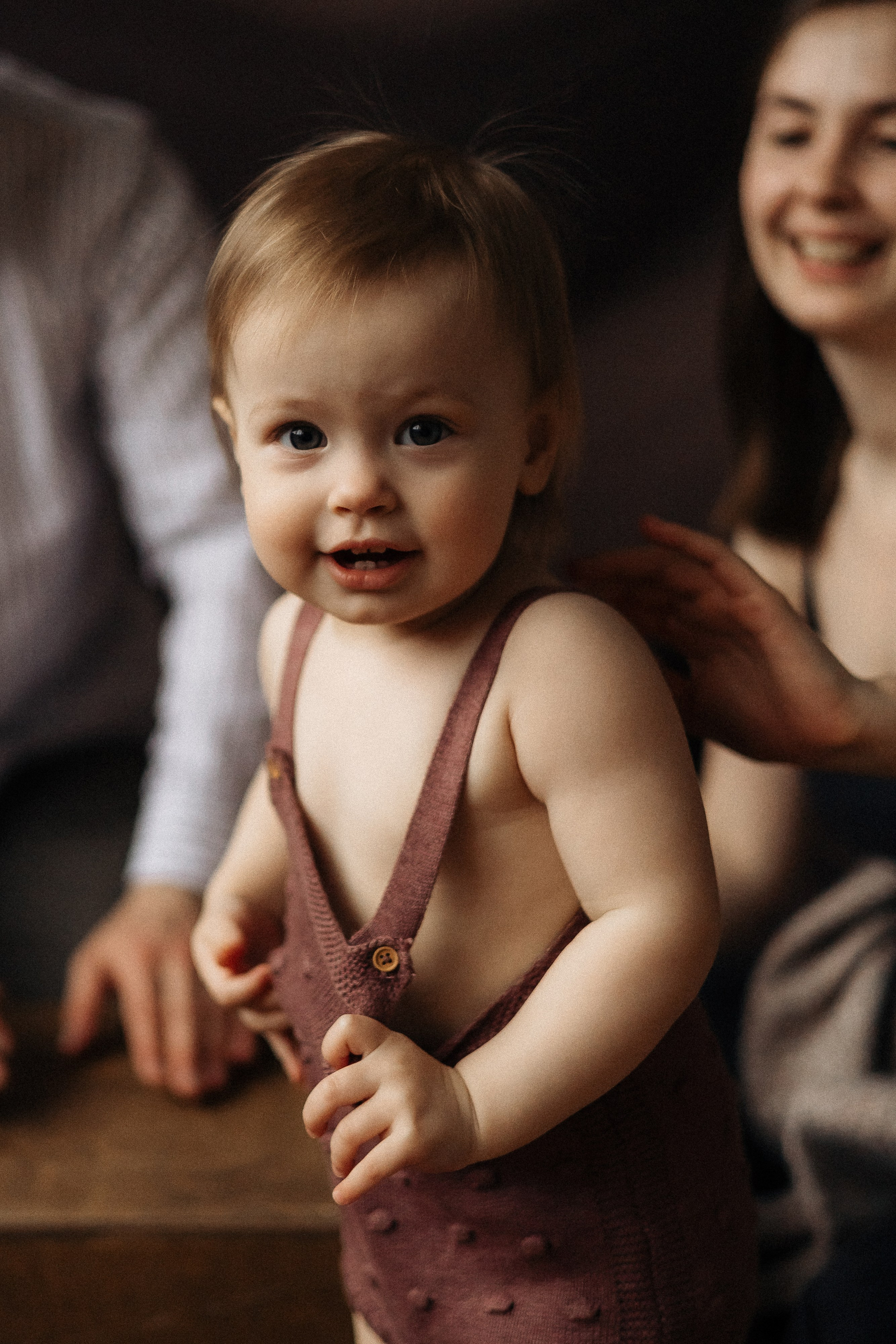 Сабина с мамой и папой