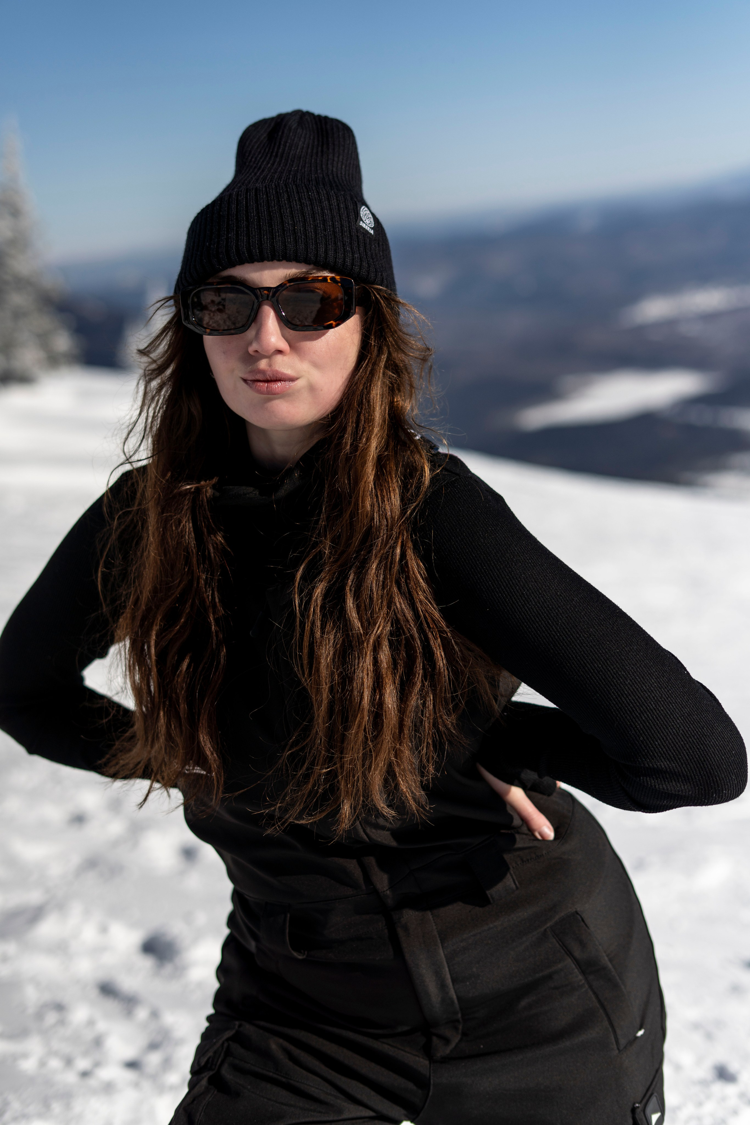 Фотосессия на вершине. Анастасия Паршукова — фотограф Шерегеш Новосибирск