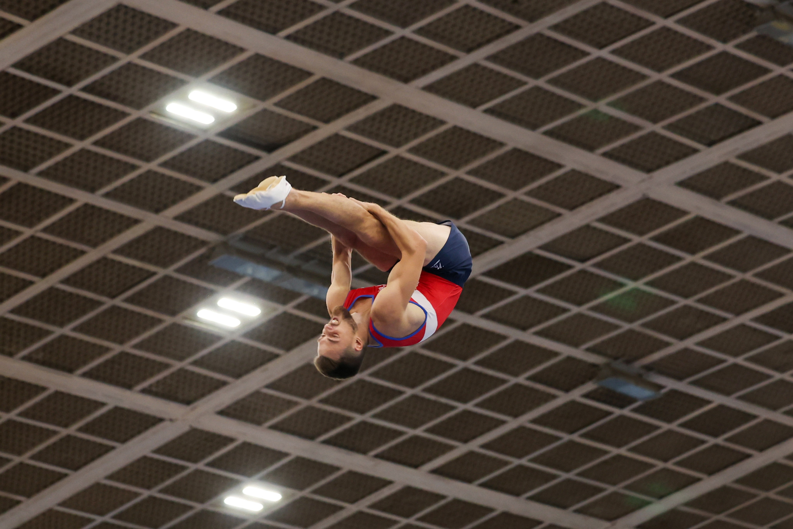 Командный чемпионат России по прыжкам на батуте 20-23.09.2024 года. Спортивный и репортажный фотограф Антон Тереханов