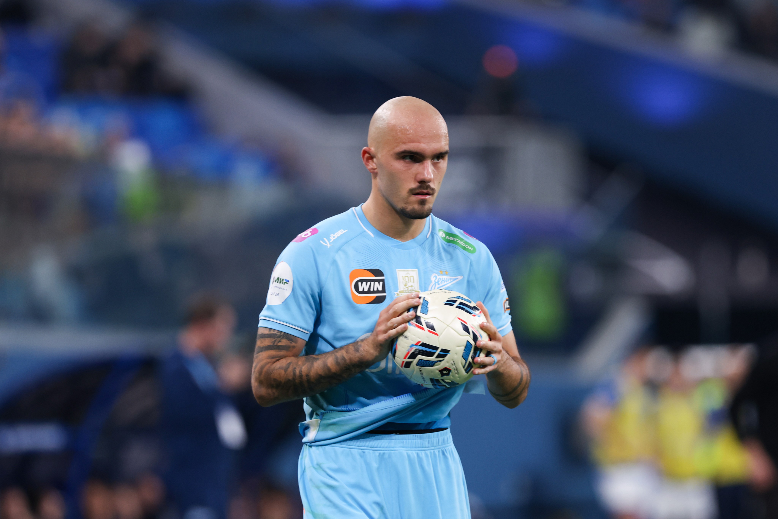 ФК «Зенит» — ФК «Динамо» Москва 26.10.2025. Спортивный и репортажный фотограф Антон Тереханов