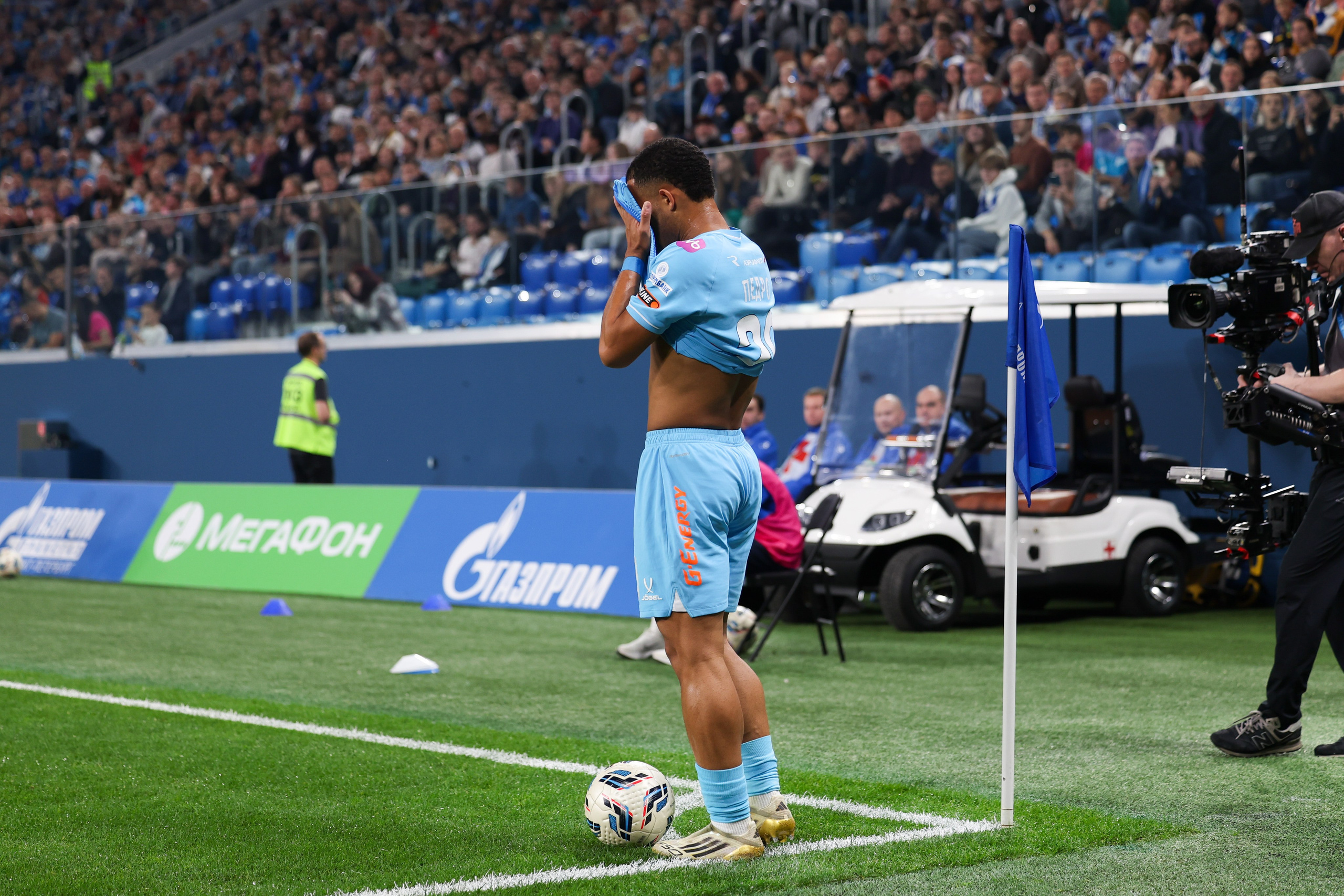 ФК «Зенит» — ФК «Динамо» Москва 26.10.2025. Спортивный и репортажный фотограф Антон Тереханов