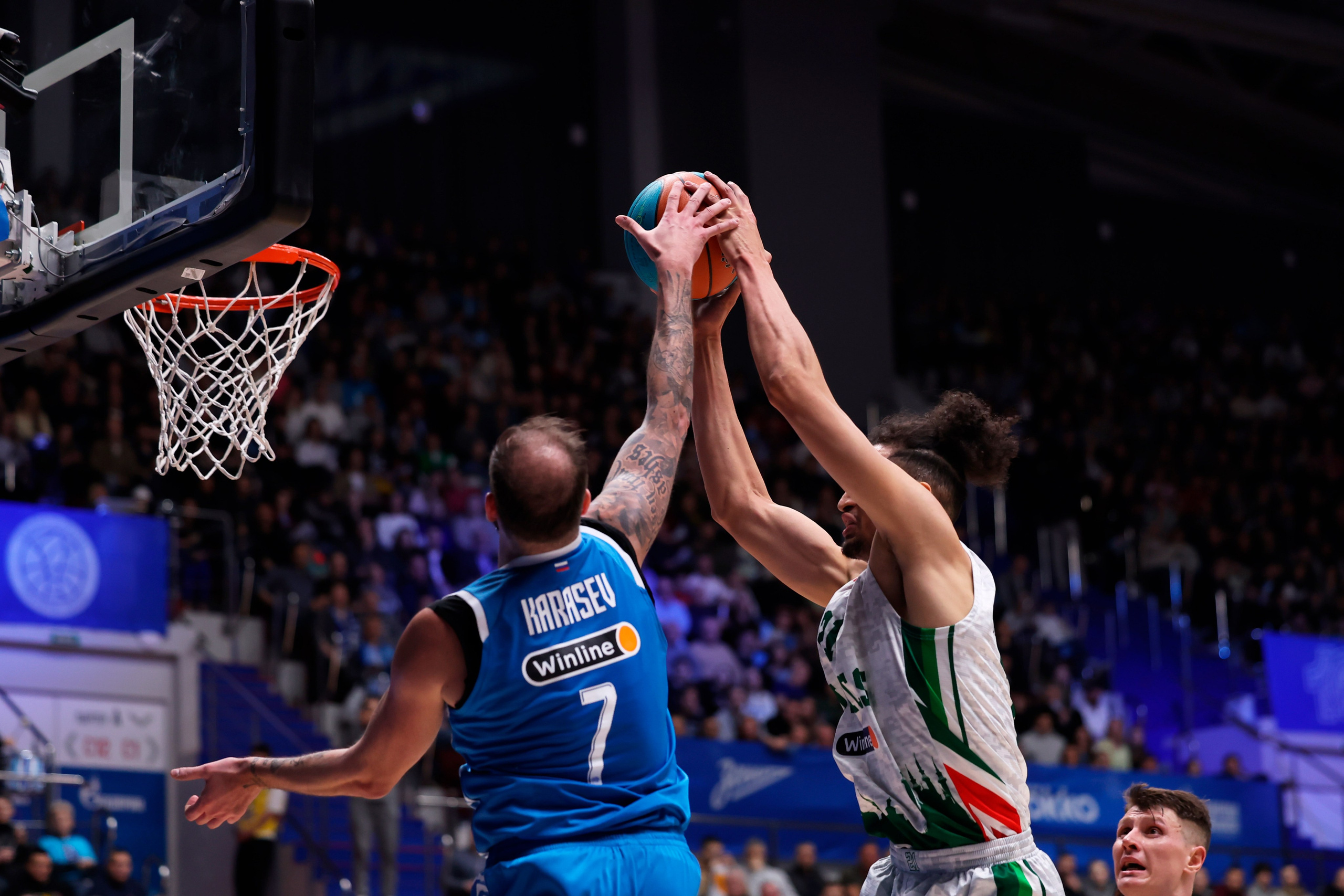 БК Зенит — БК Уникс 13.02.2025. Спортивный и репортажный фотограф Антон Тереханов