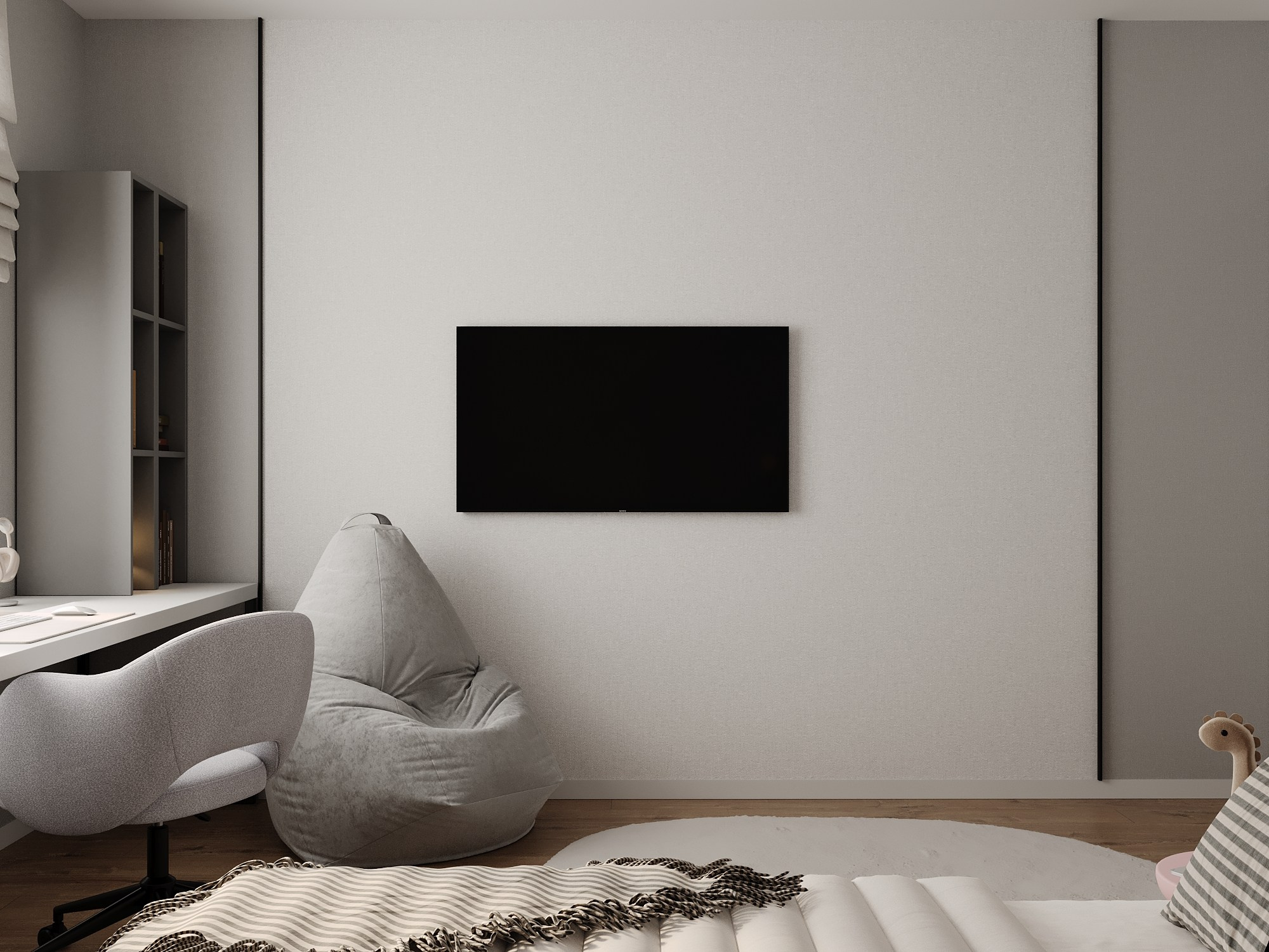 ЖК Станция спортивная 55 м². Дизайнер интерьера квартир и частных домов в Казани